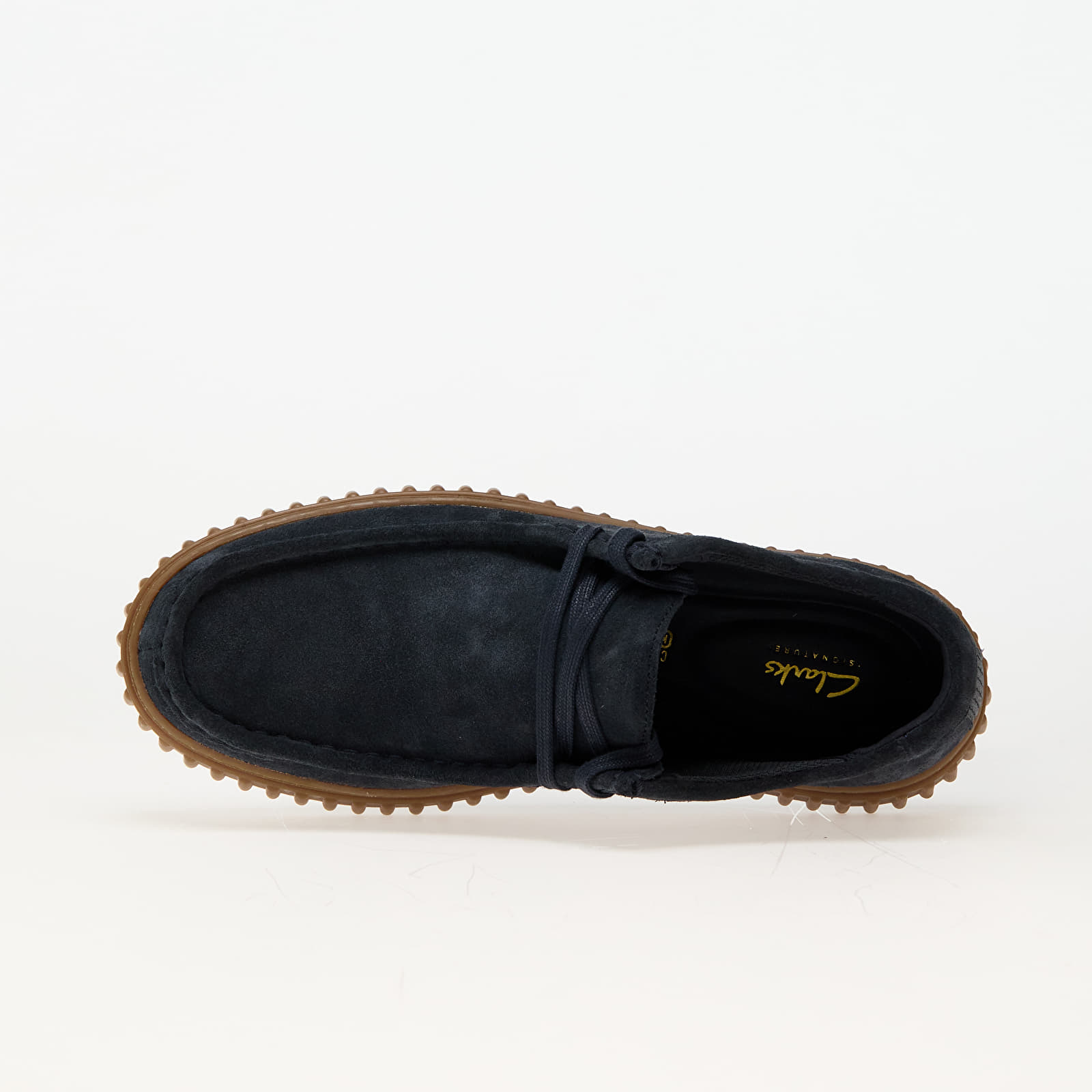 Pánské tenisky a boty Clarks Torhill Lo Navy Suede