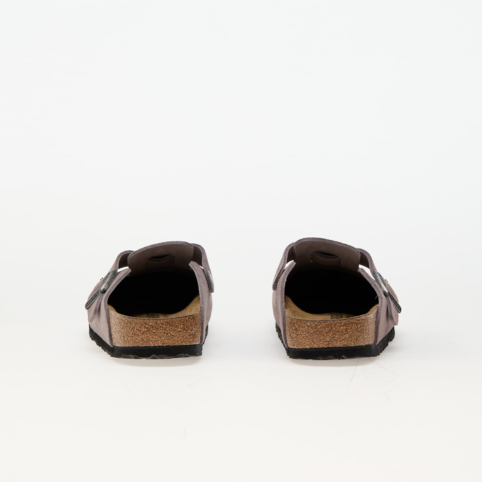 Shoes Birkenstock Boston Leather Velvet Faded Purple