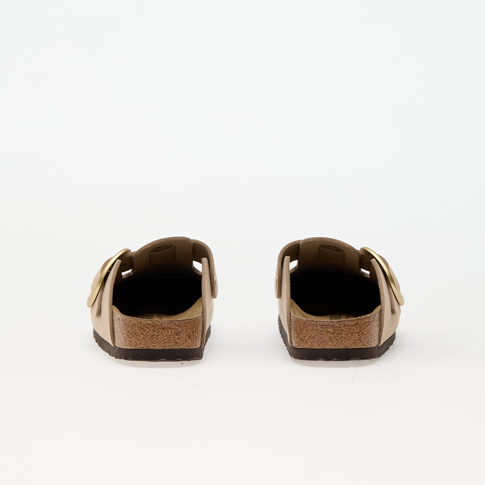 Chaussures Bieknstock Boston Big Buckle Leather Nubuck Sandcastle