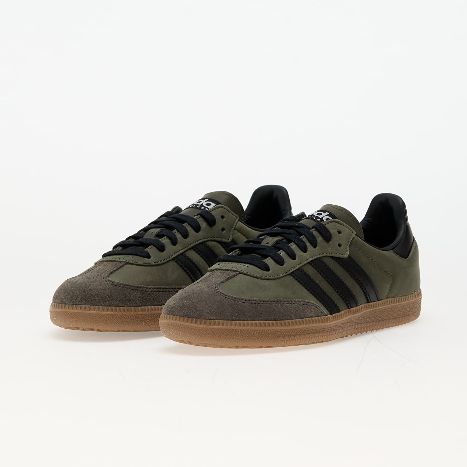 Men's sneakers and shoes adidas Samba Og Base Green/ Coreblack/ Brndes