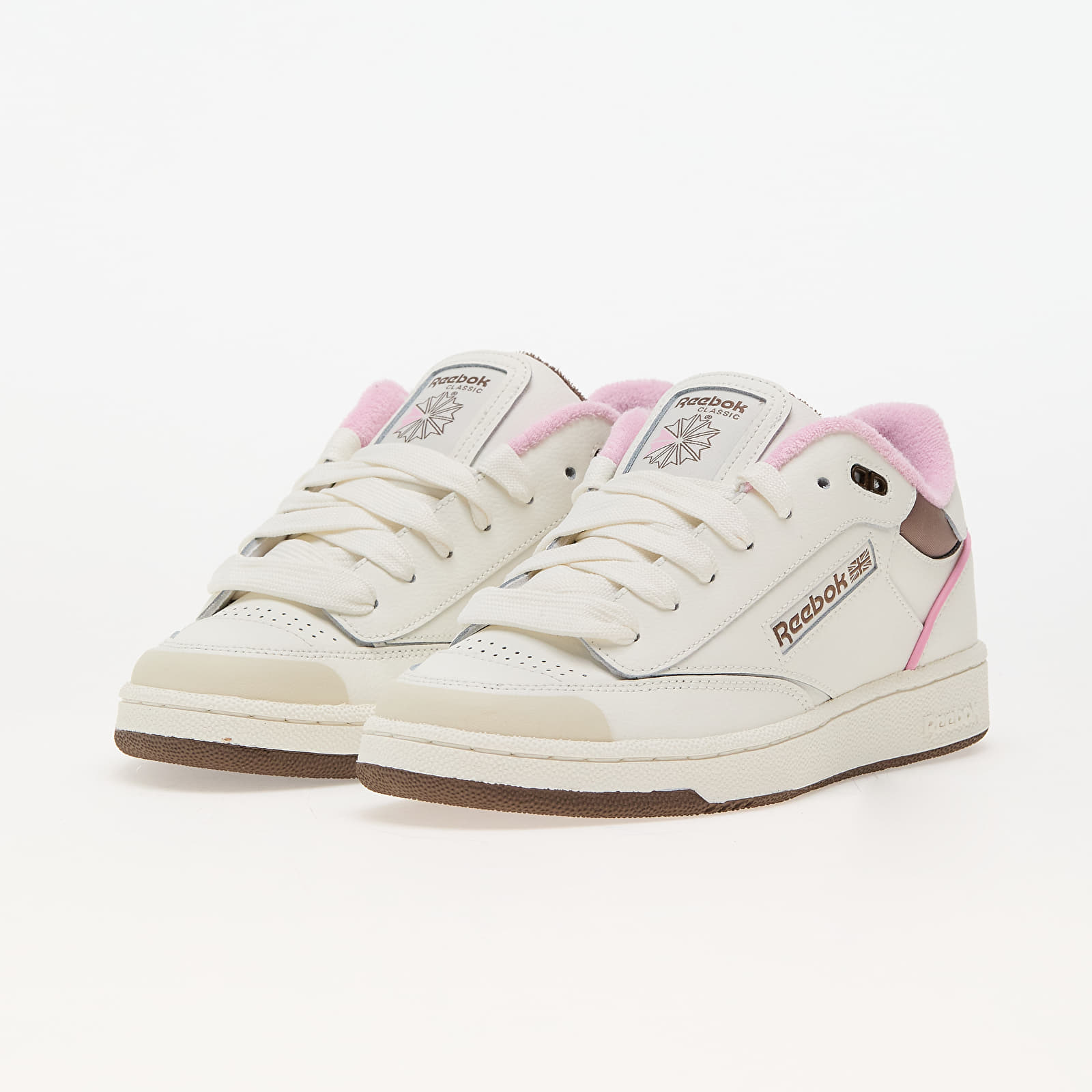 Zapatillas Hombre Reebok Club C Bulc Chalk/ Astro Rose/ Utility Brown