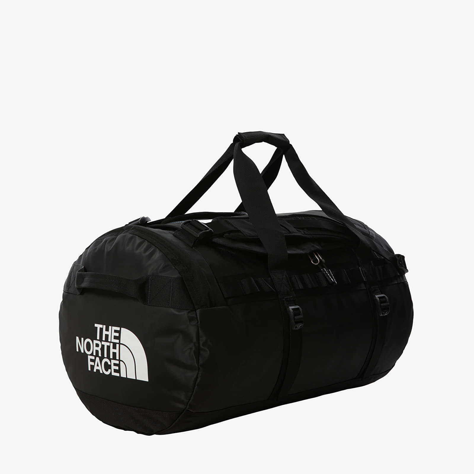 Torba na ramię The North Face Base Camp Duffel - M Tnf Black/ Tnf White/ Npf