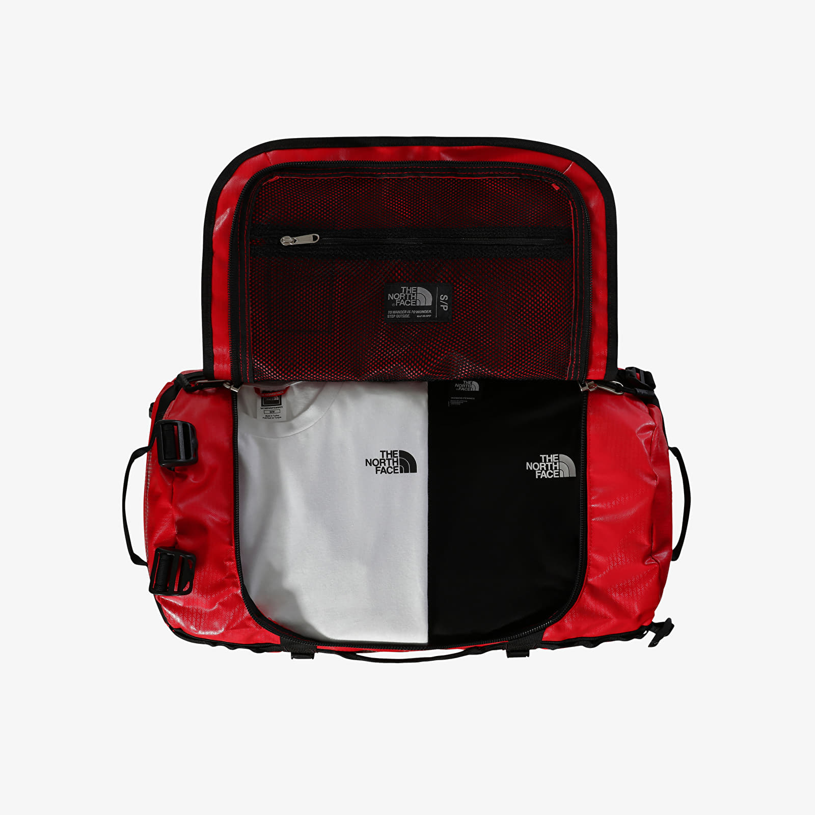 Torby na ramię The North Face Base Camp Duffel - S Tnf Red/ Tnf Black/ Npf
