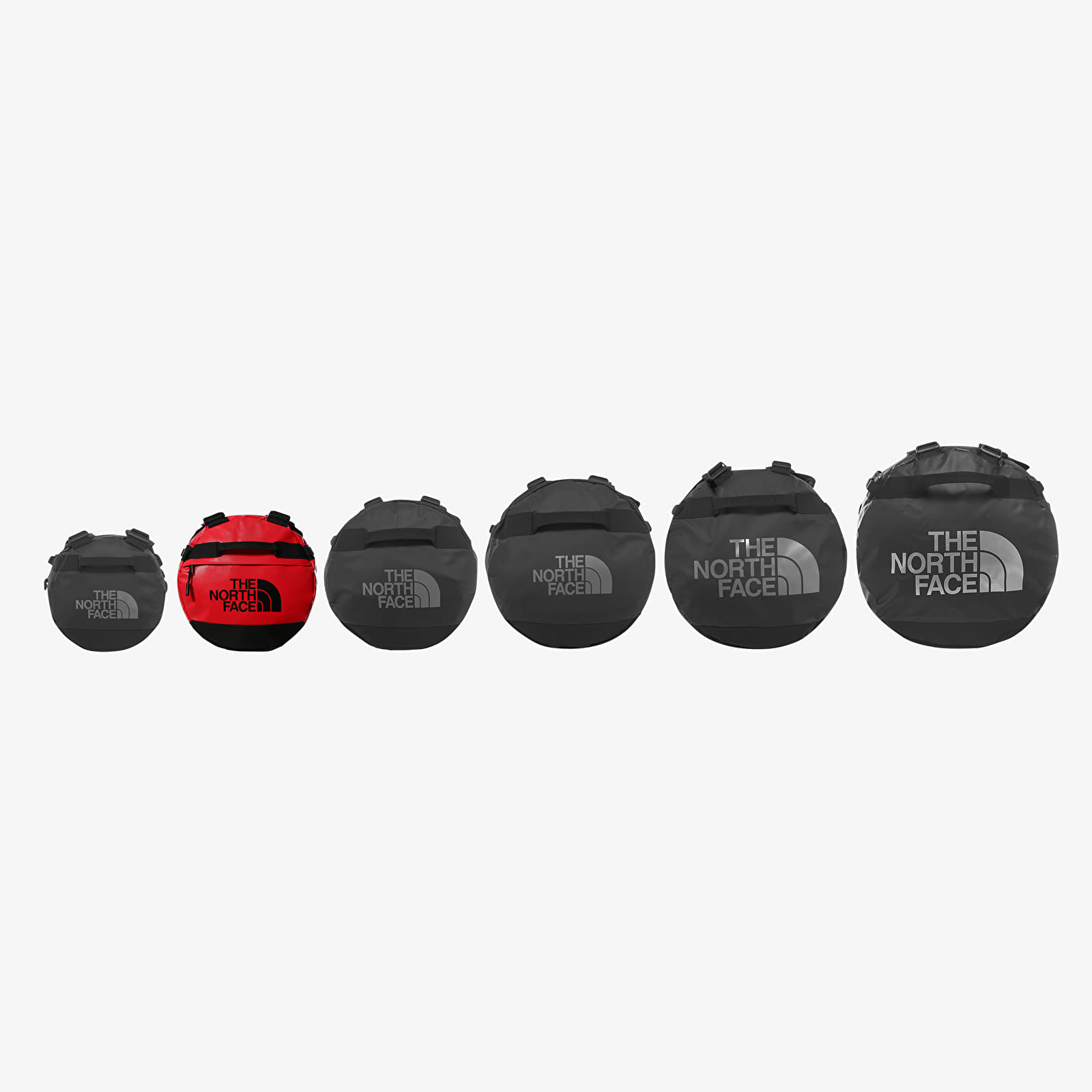 Torby na ramię The North Face Base Camp Duffel - S Tnf Red/ Tnf Black/ Npf