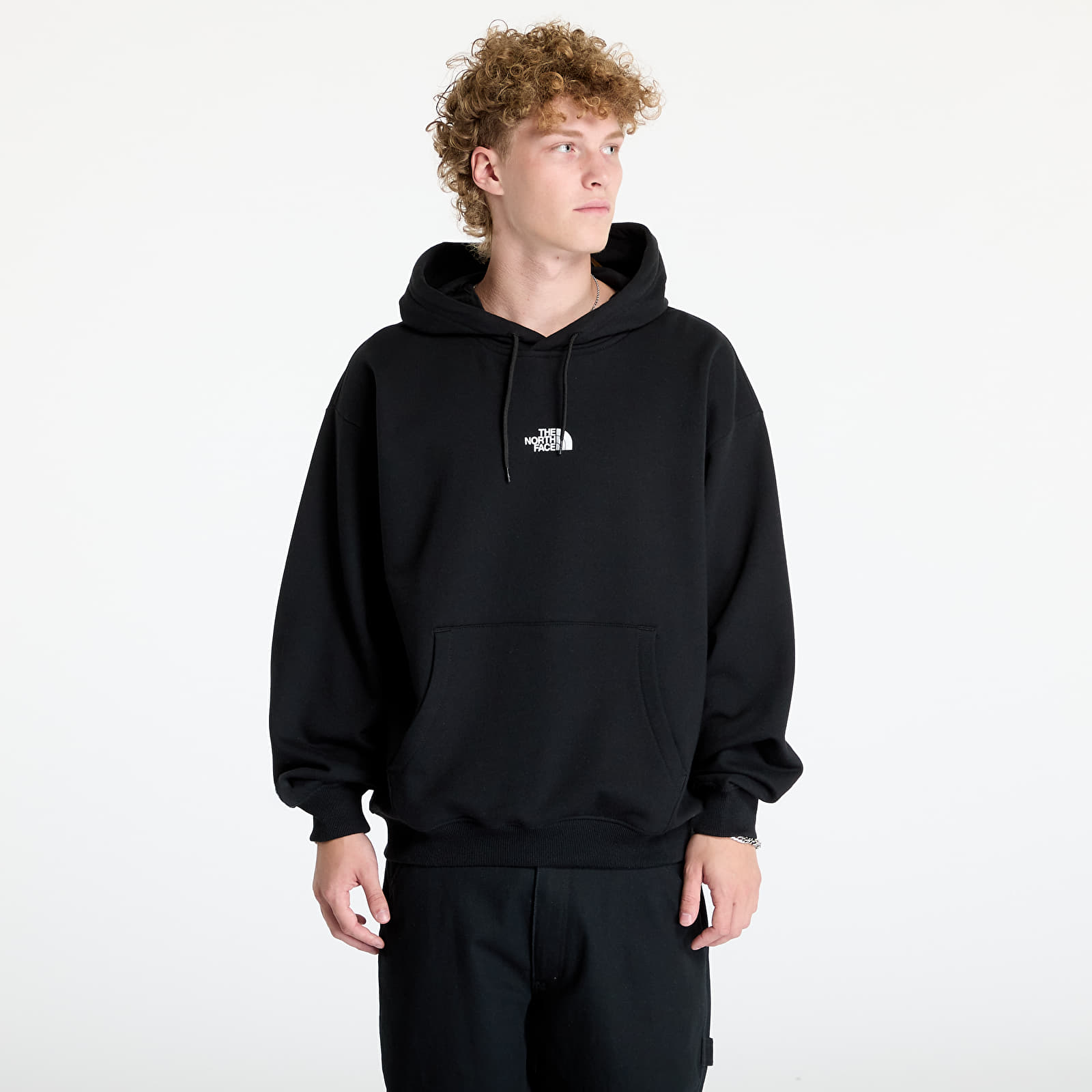 Muške dukserice The North Face Zumu Oversize Hoodie Tnf Black