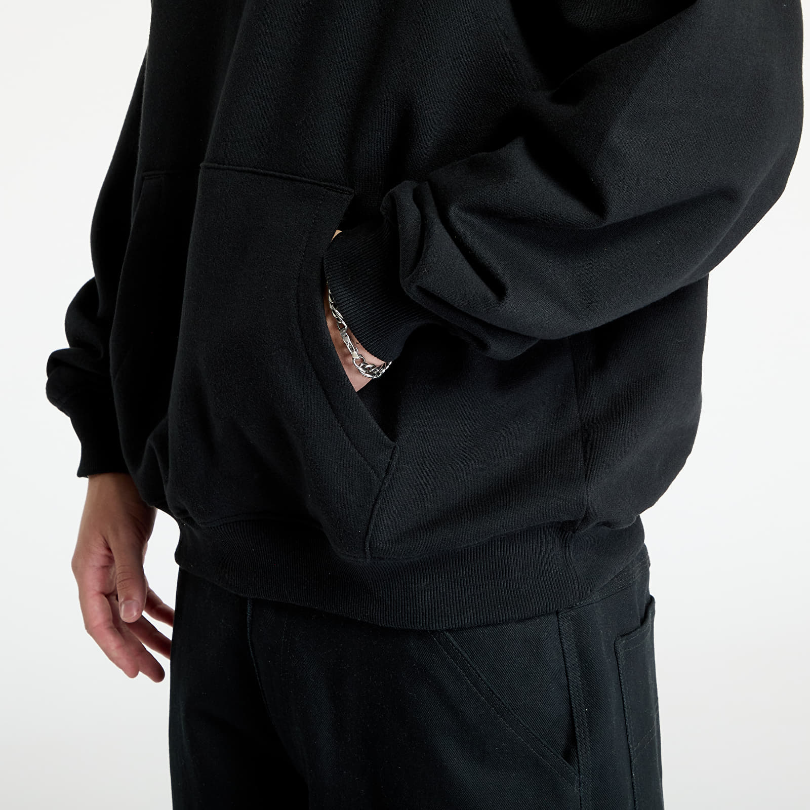 Muške dukserice The North Face Zumu Oversize Hoodie Tnf Black
