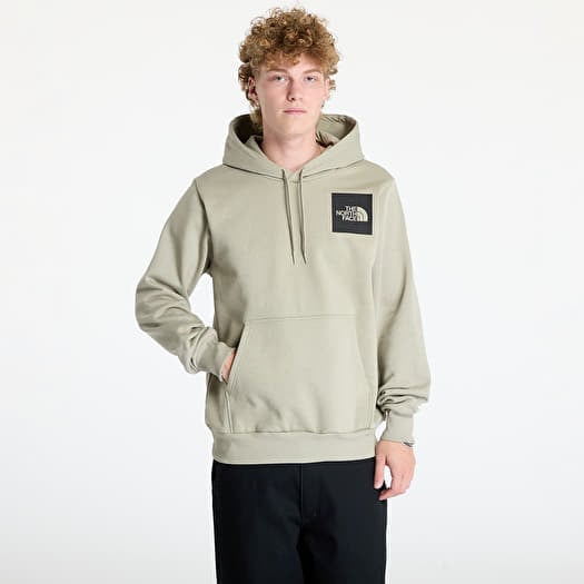 North face hoodie grey mens discount