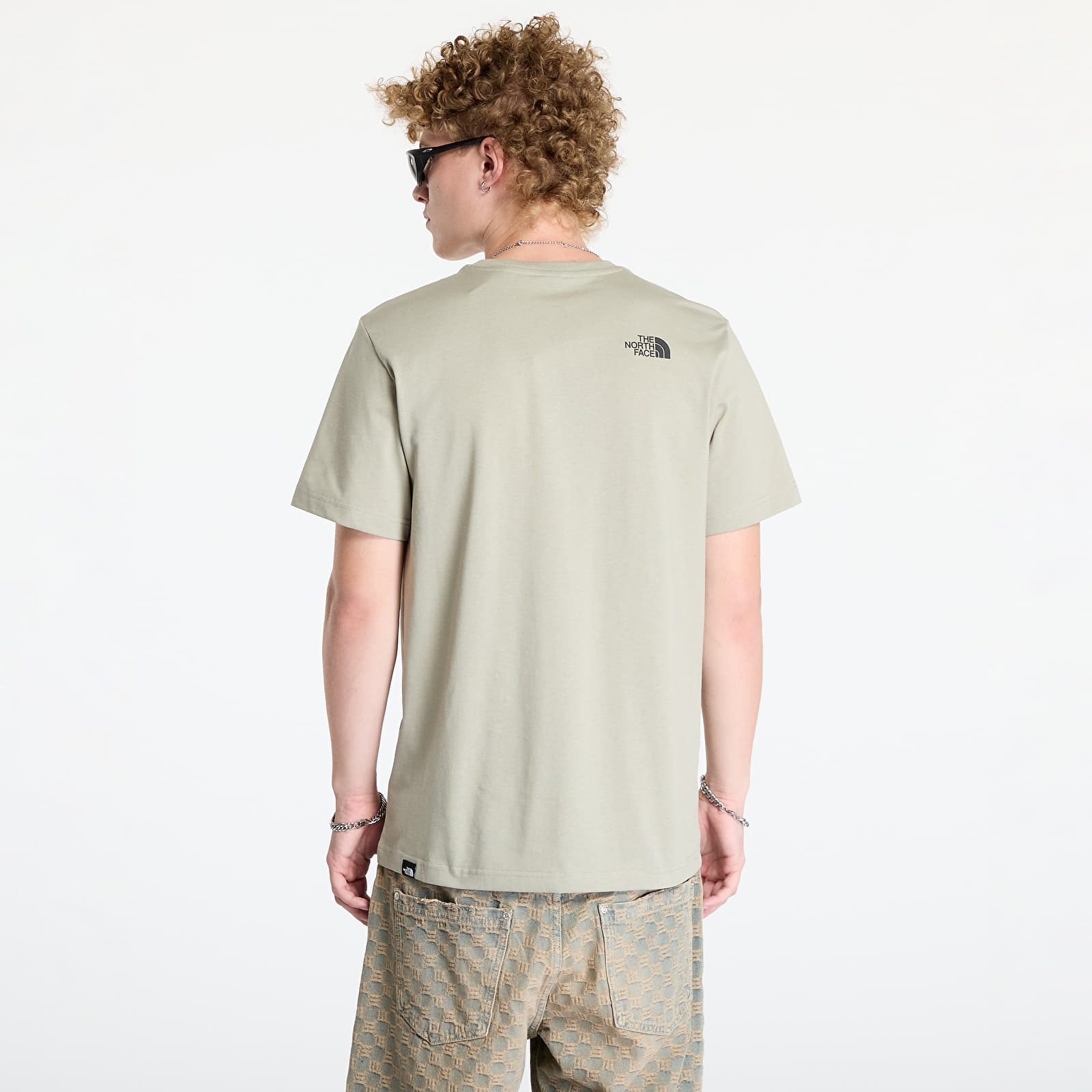 Pánská trička The North Face Short Sleeve Fine Tee Clay Grey