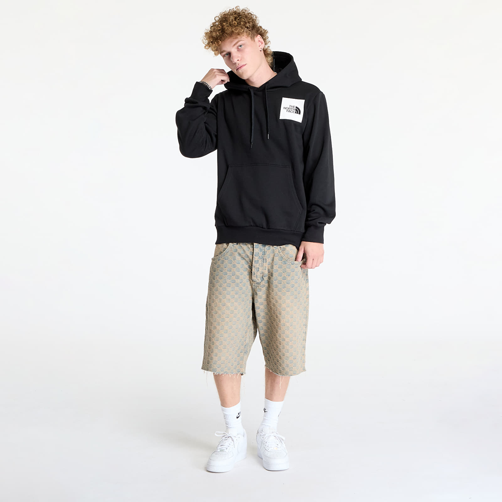 Men's sweatshirts The North Face Fine Hoodie Tnf Black