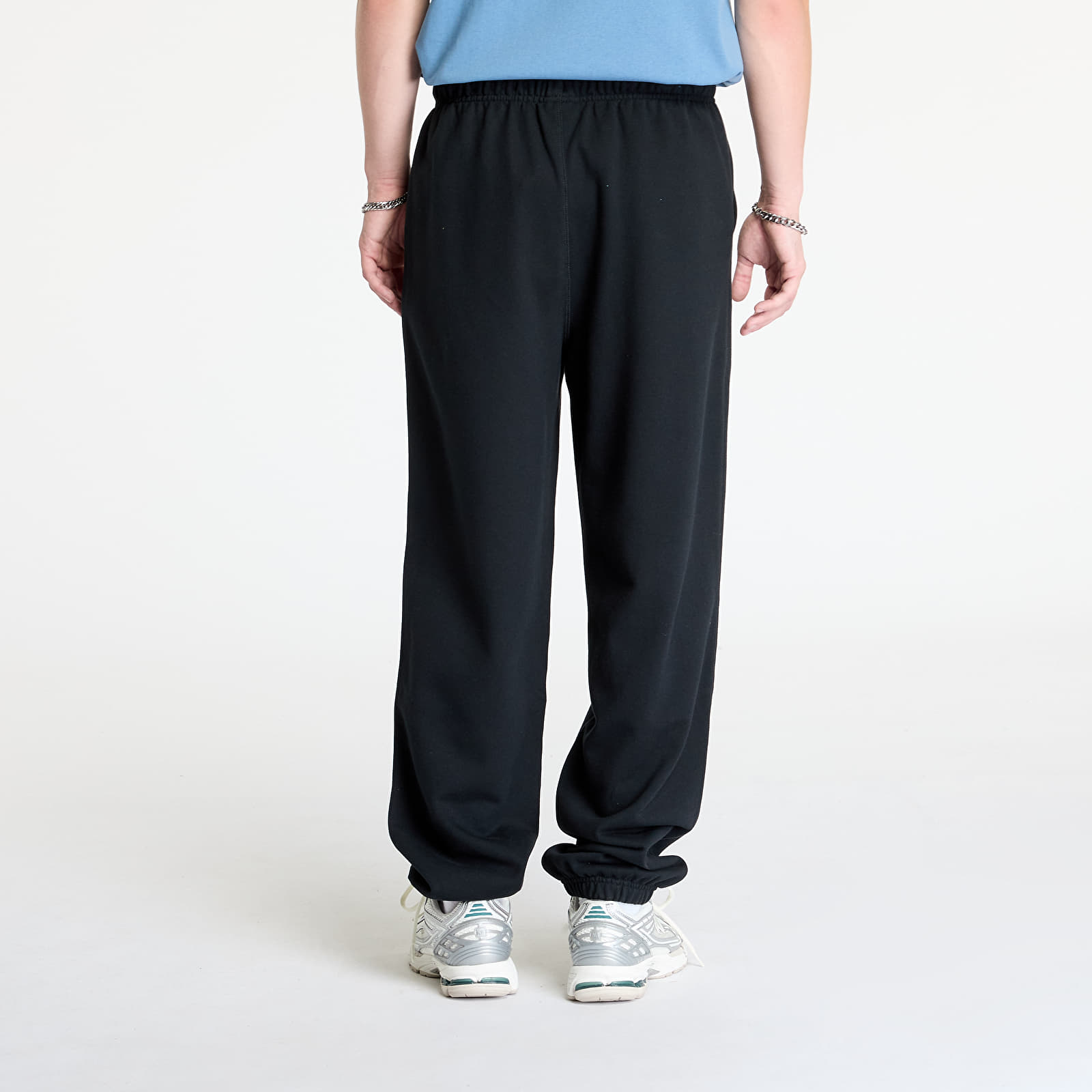 Ženske trenerke New Balance Athletics French Terry Jogger Black