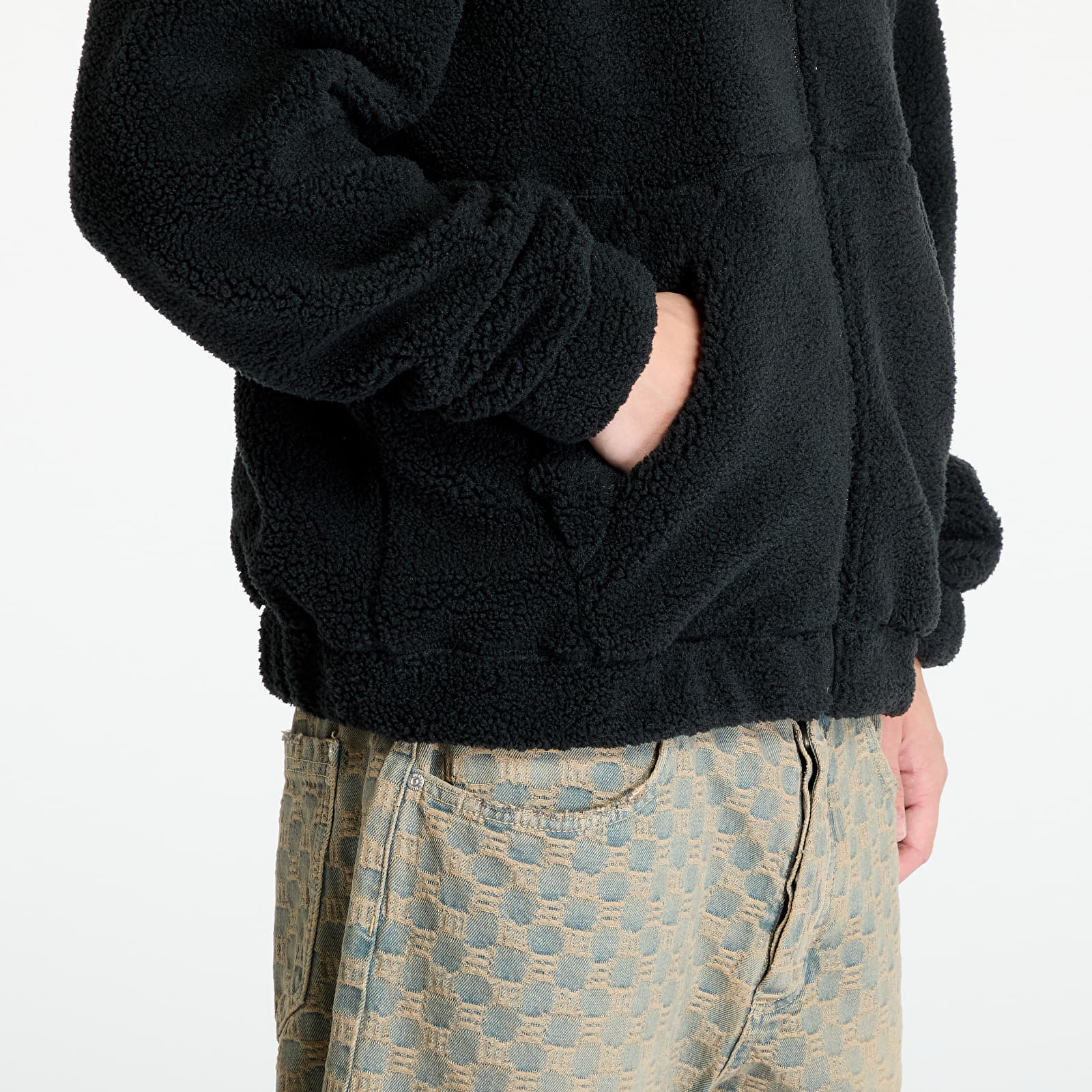 Sudaderas de hombre adidas Premium Essentials Full-Zip Sweatshirt Black