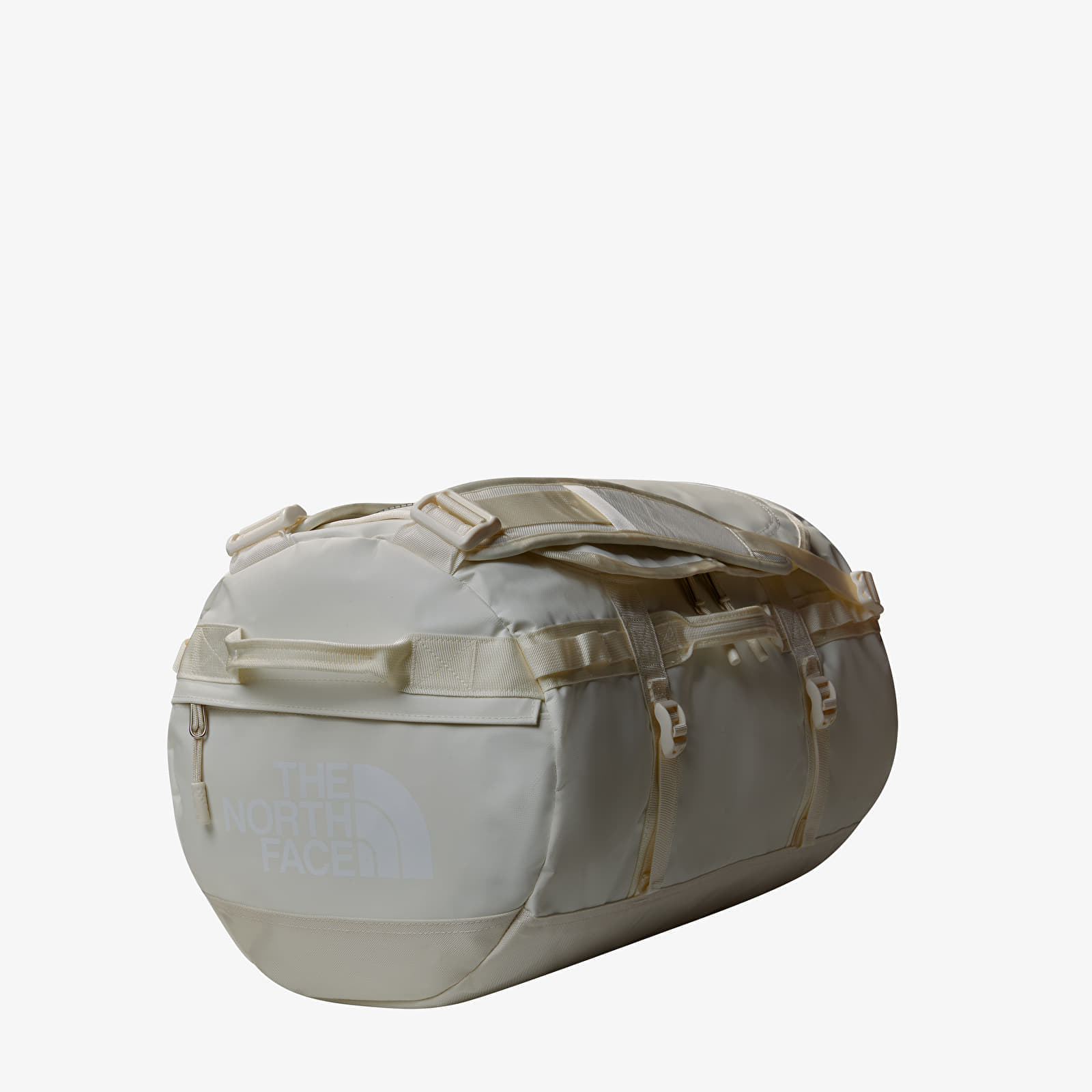 The North Face Base Camp Duffel - S White Dune/Tnf White