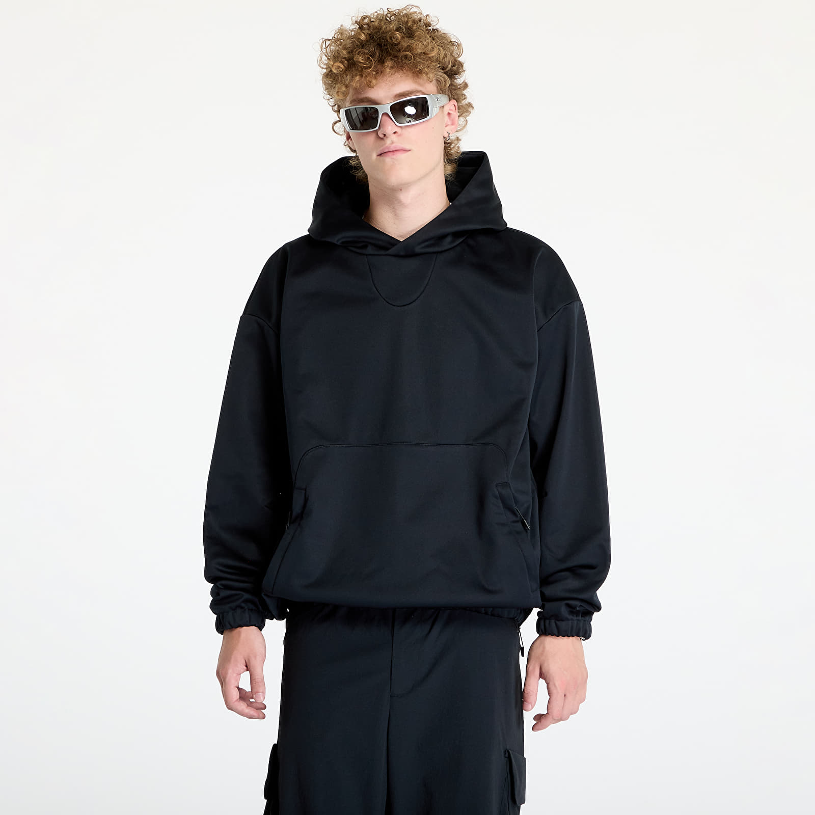 Pánské mikiny Oakley Solar Rail Softshell Hoodie Blackout