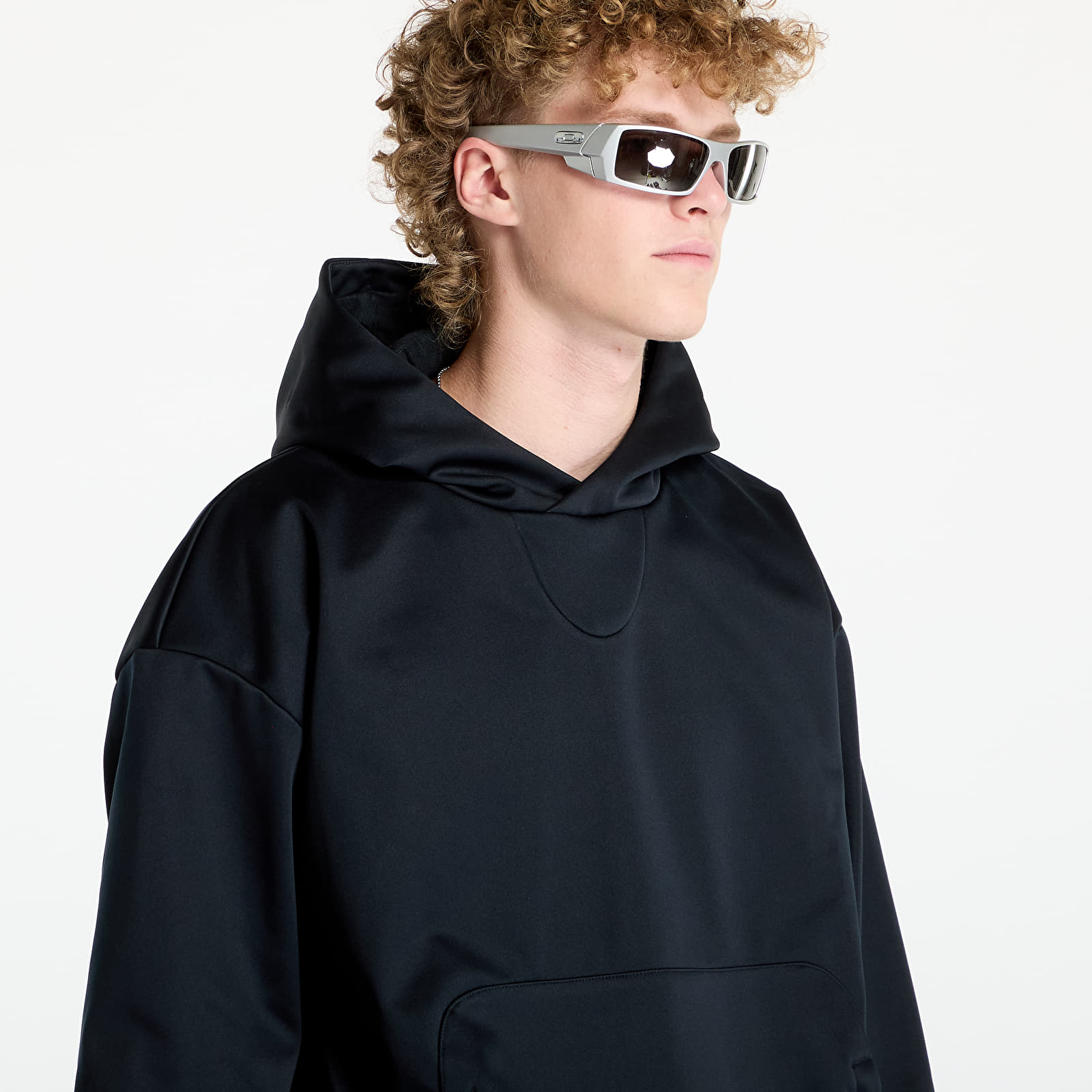 Pánské mikiny Oakley Solar Rail Softshell Hoodie Blackout