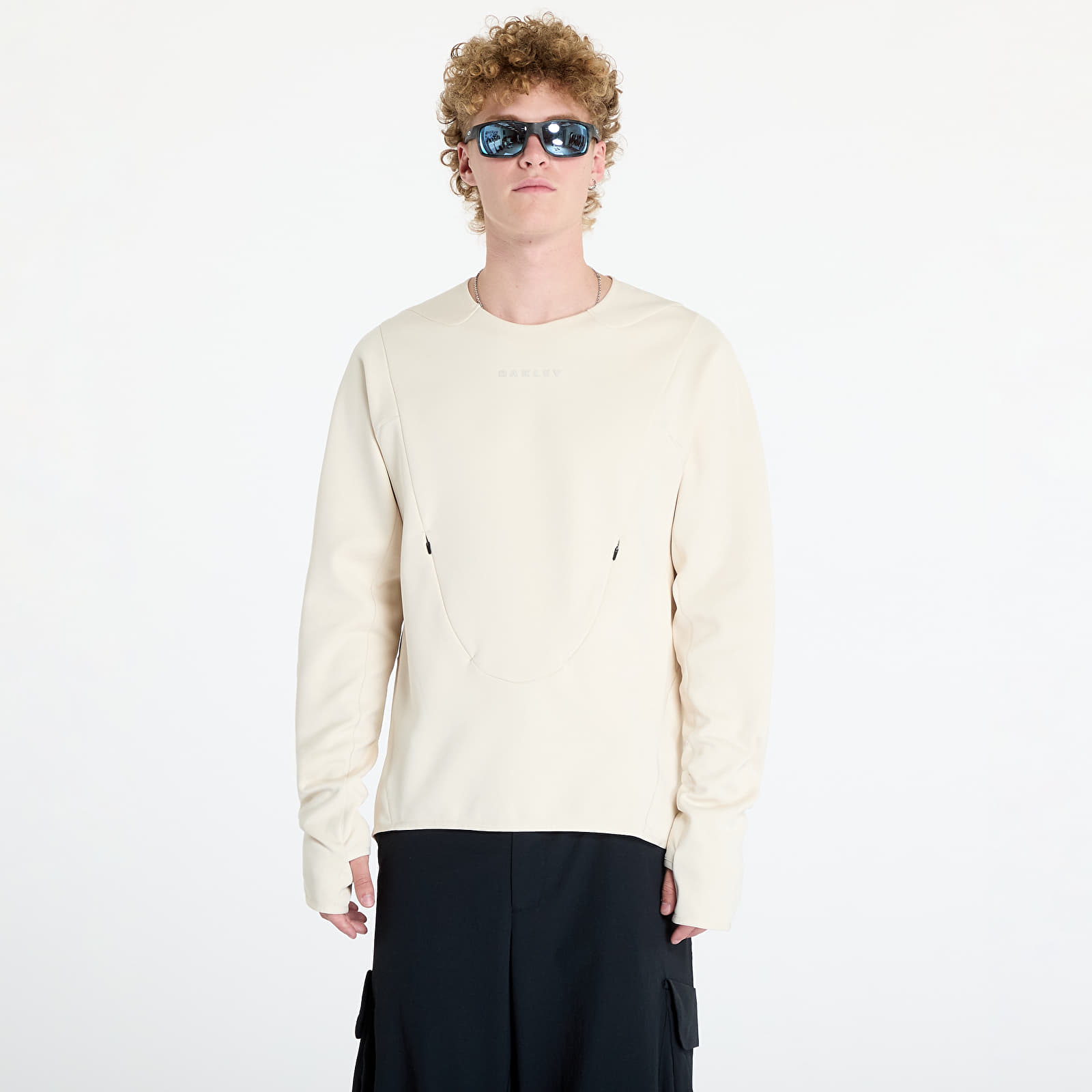 Heren sweatshirts Oakley Latitude Flex Tech Fleece Sweatshirt Beige