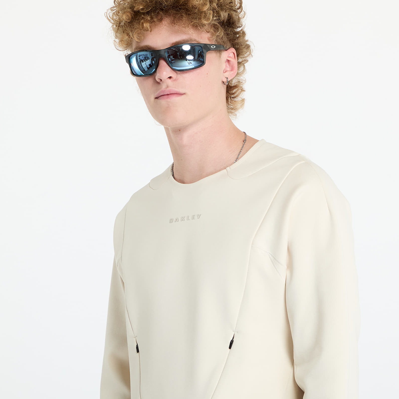 Heren sweatshirts Oakley Latitude Flex Tech Fleece Sweatshirt Beige