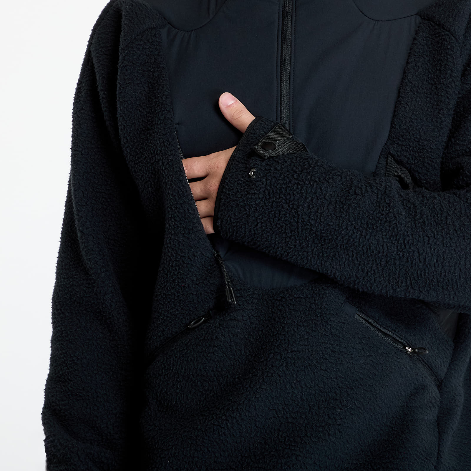 Men's sweatshirts Oakley Latitude Flex Sherpa Blackout