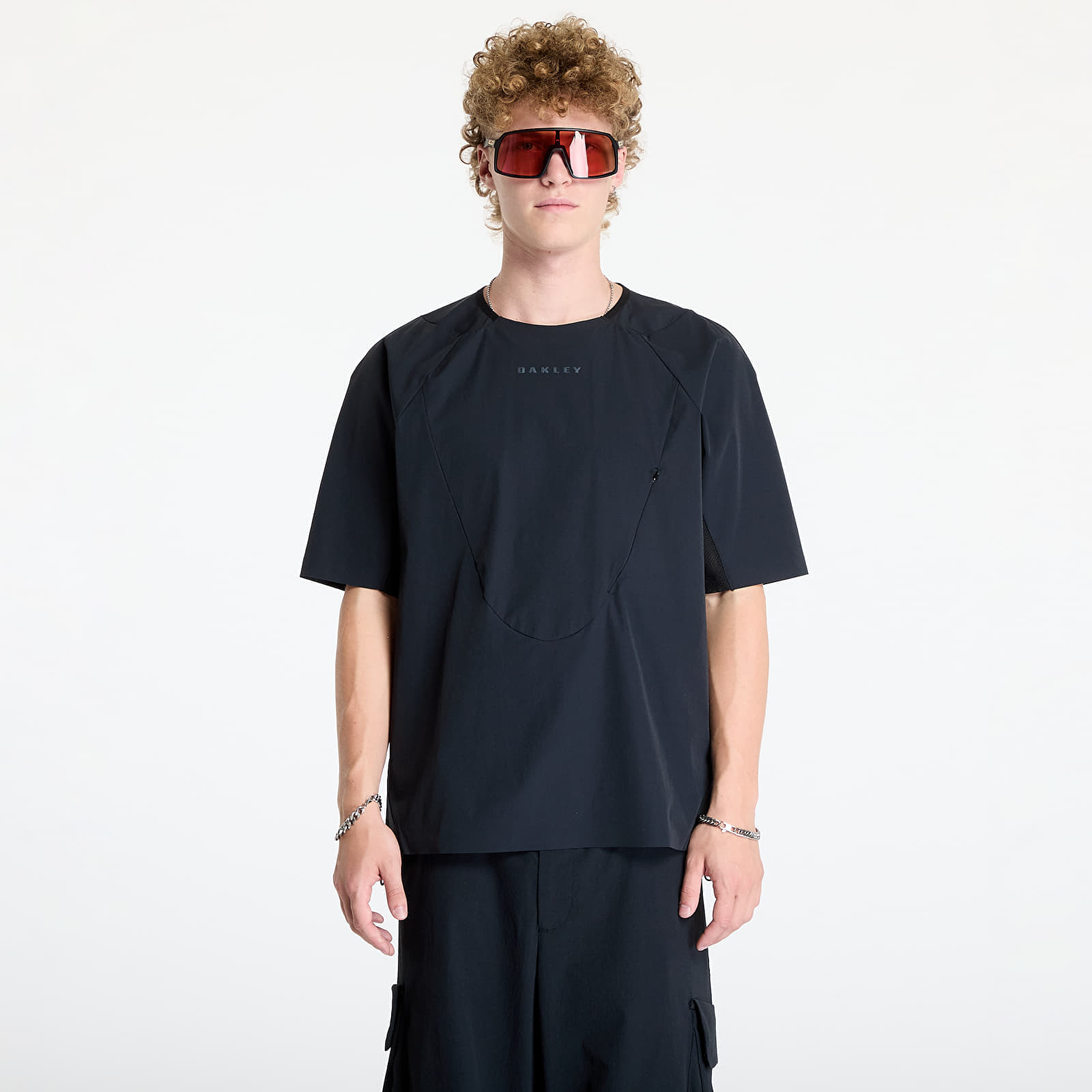 Tričko Oakley Latitude Flex Tech Tee Blackout M