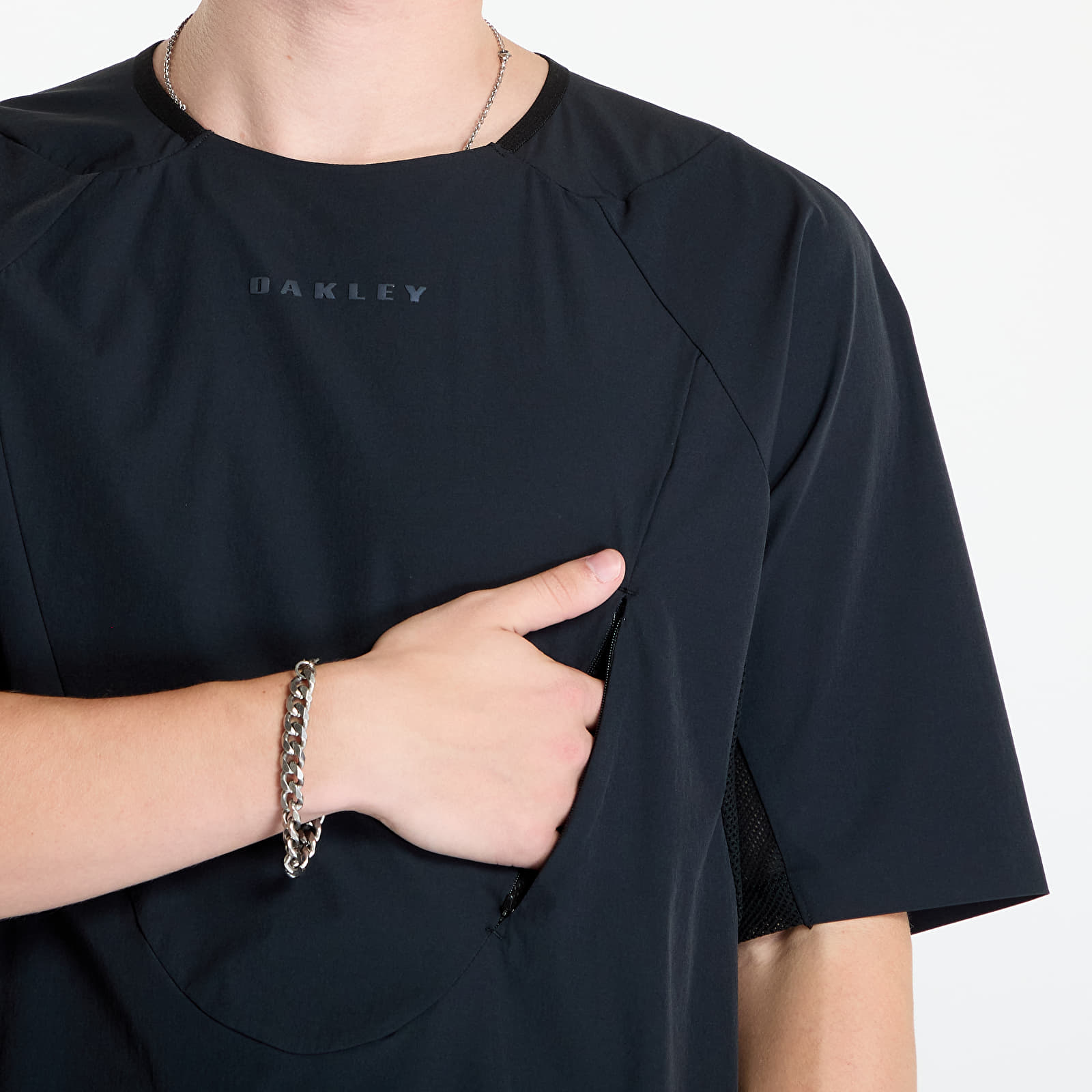 Men's T-shirts Oakley Latitude Flex Tech Tee Blackout