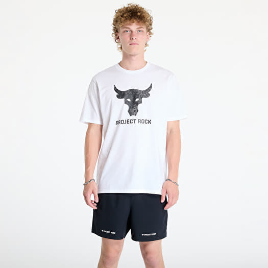 Φανελάκι Under Armour Project Rock Brahma Bull SS Tee White