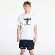 Under Armour Project Rock Brahma Bull SS Tee White