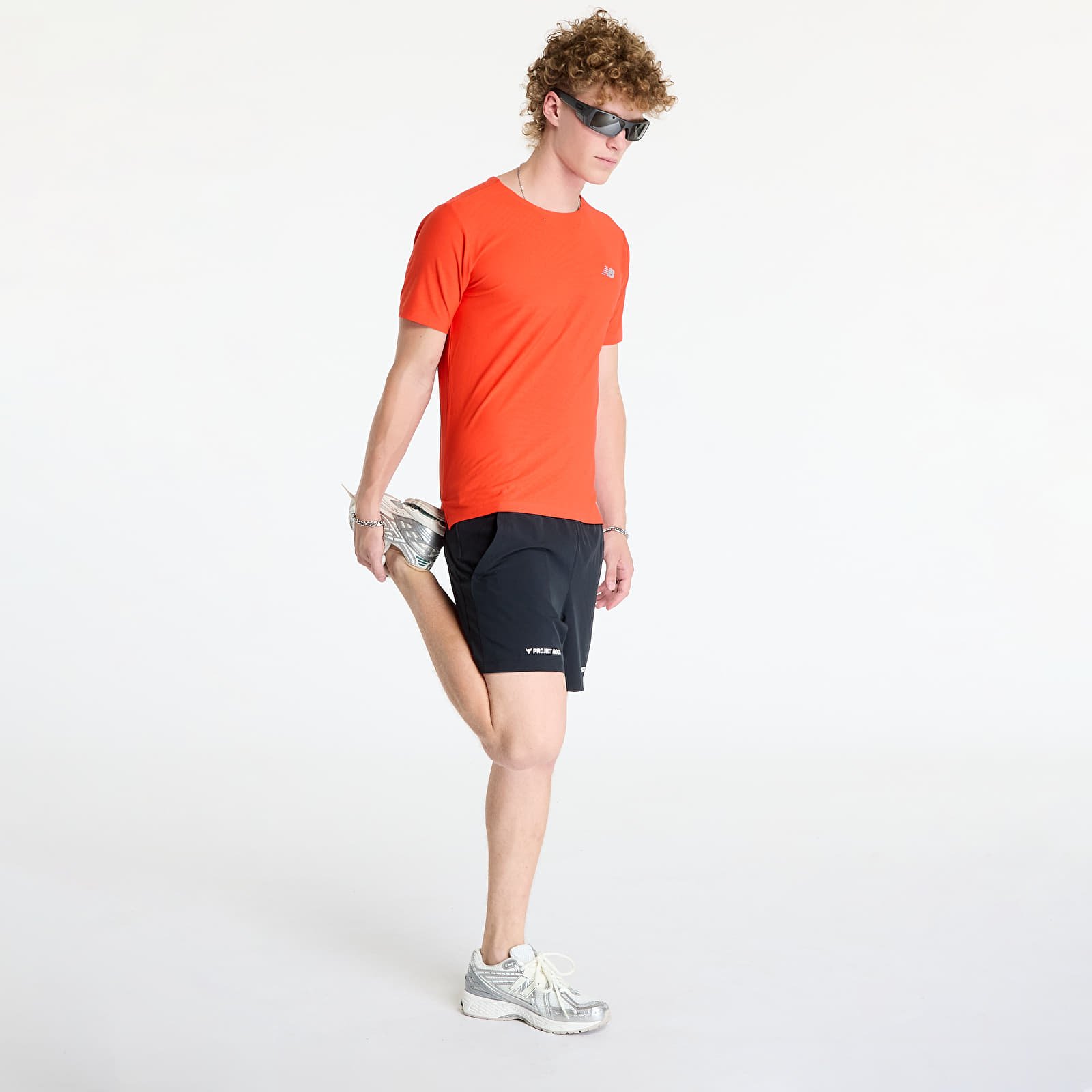Camisetas hombre New Balance Athletics Jacquard T-Shirt Neoflame