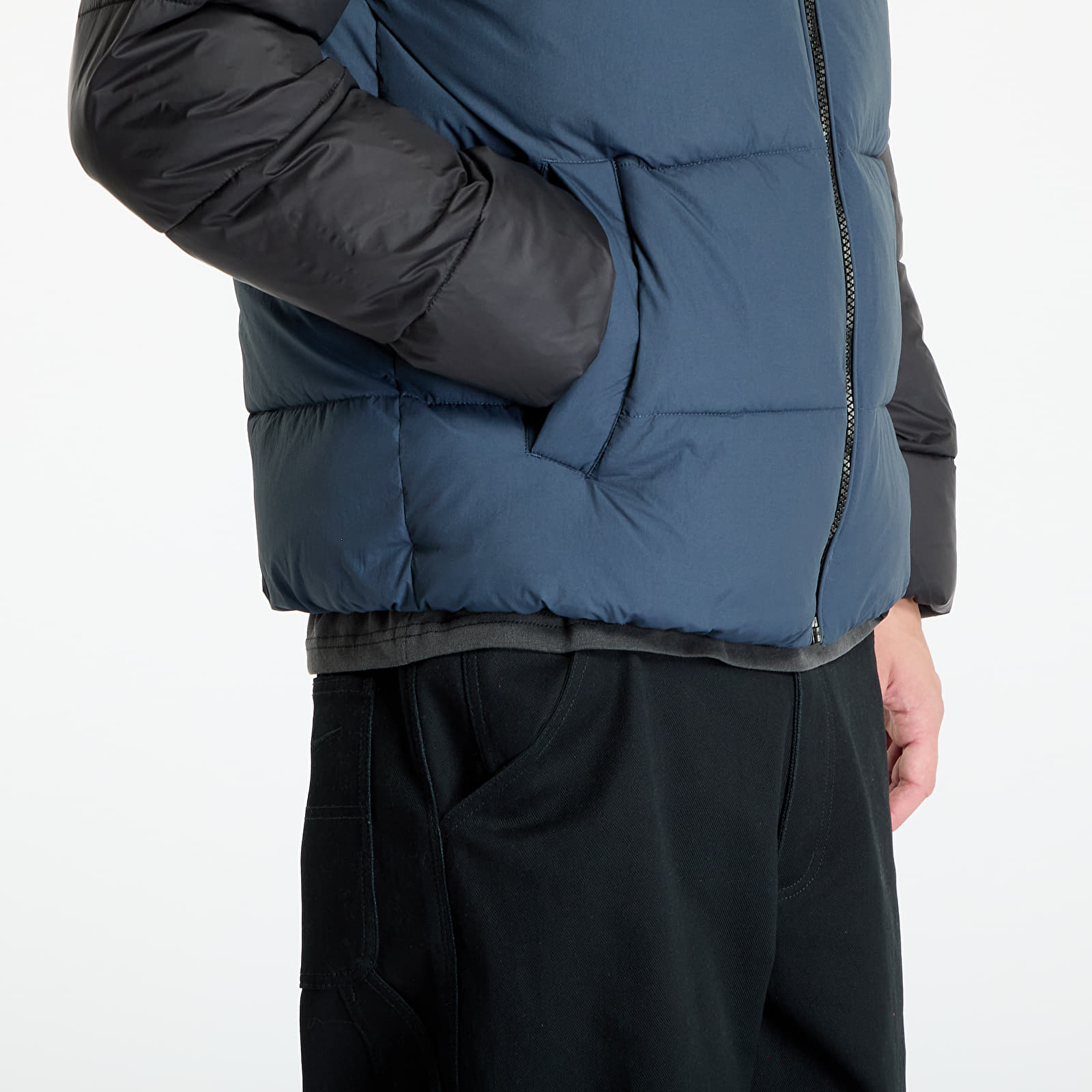 Men's jackets Calvin Klein Jeans Non Down Blocking Puffer Jacket Blue