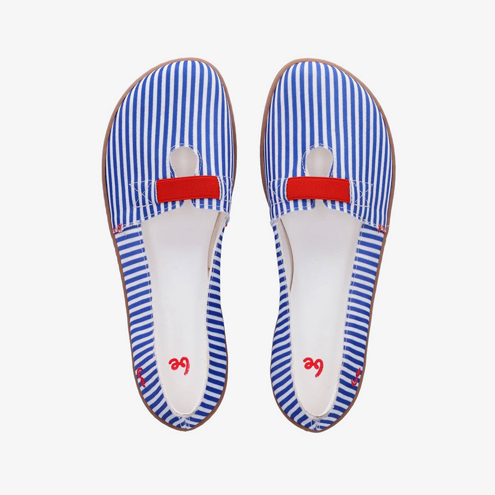 Shoes Be Lenka Harmony Blue Stripes