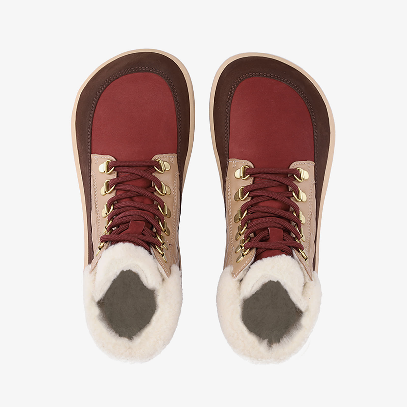 Shoes Be Lenka Olivia Brown & Burgundy