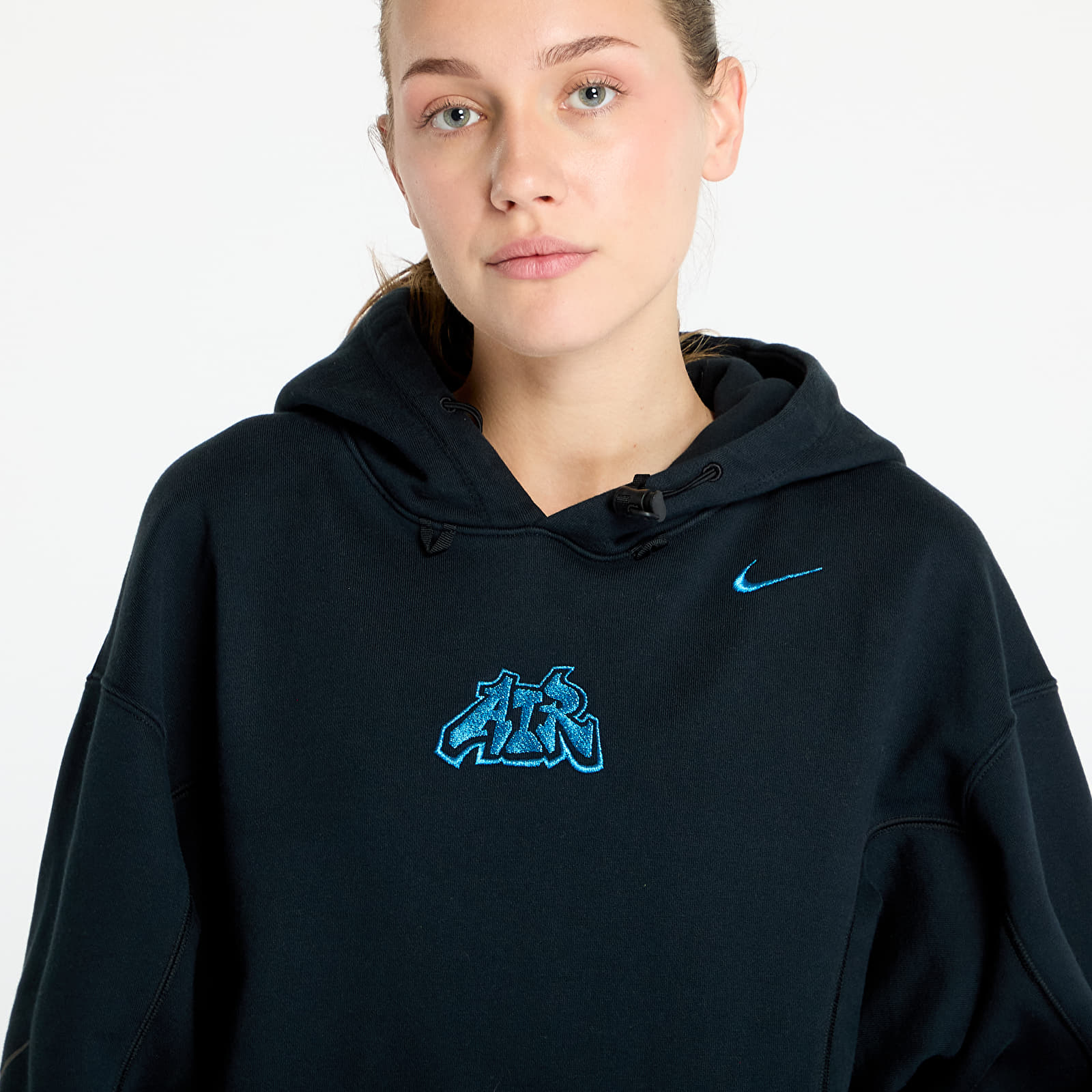 Felpe da uomo Nike Men's Fleece Hoodie Nike x Off-White™ Black