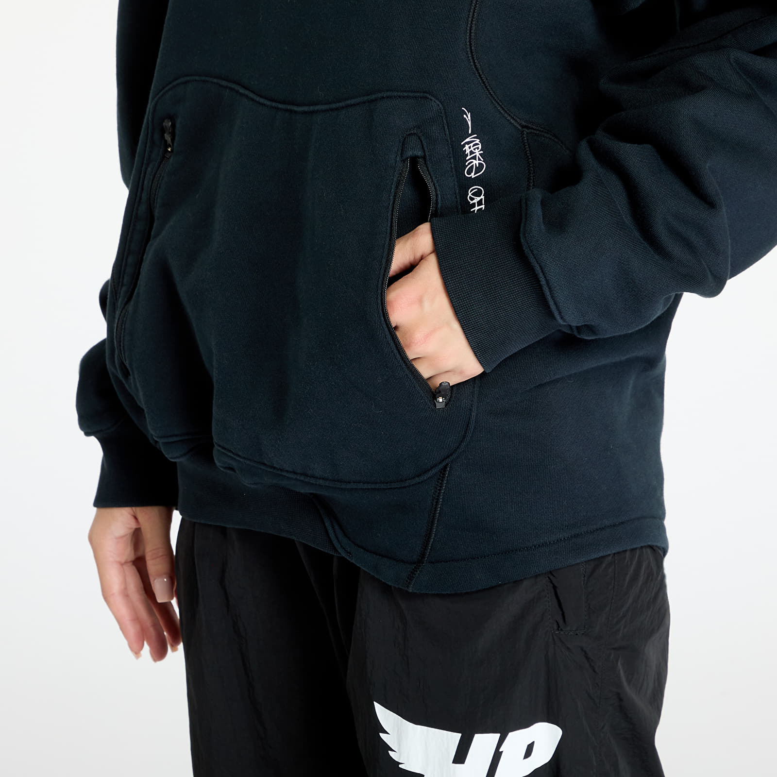 Felpe da uomo Nike Men's Fleece Hoodie Nike x Off-White™ Black