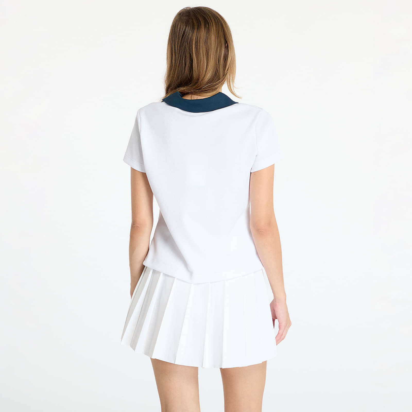 T-Shirts Nike x YOON Women's Short-Sleeve Polo White/ Armory Navy