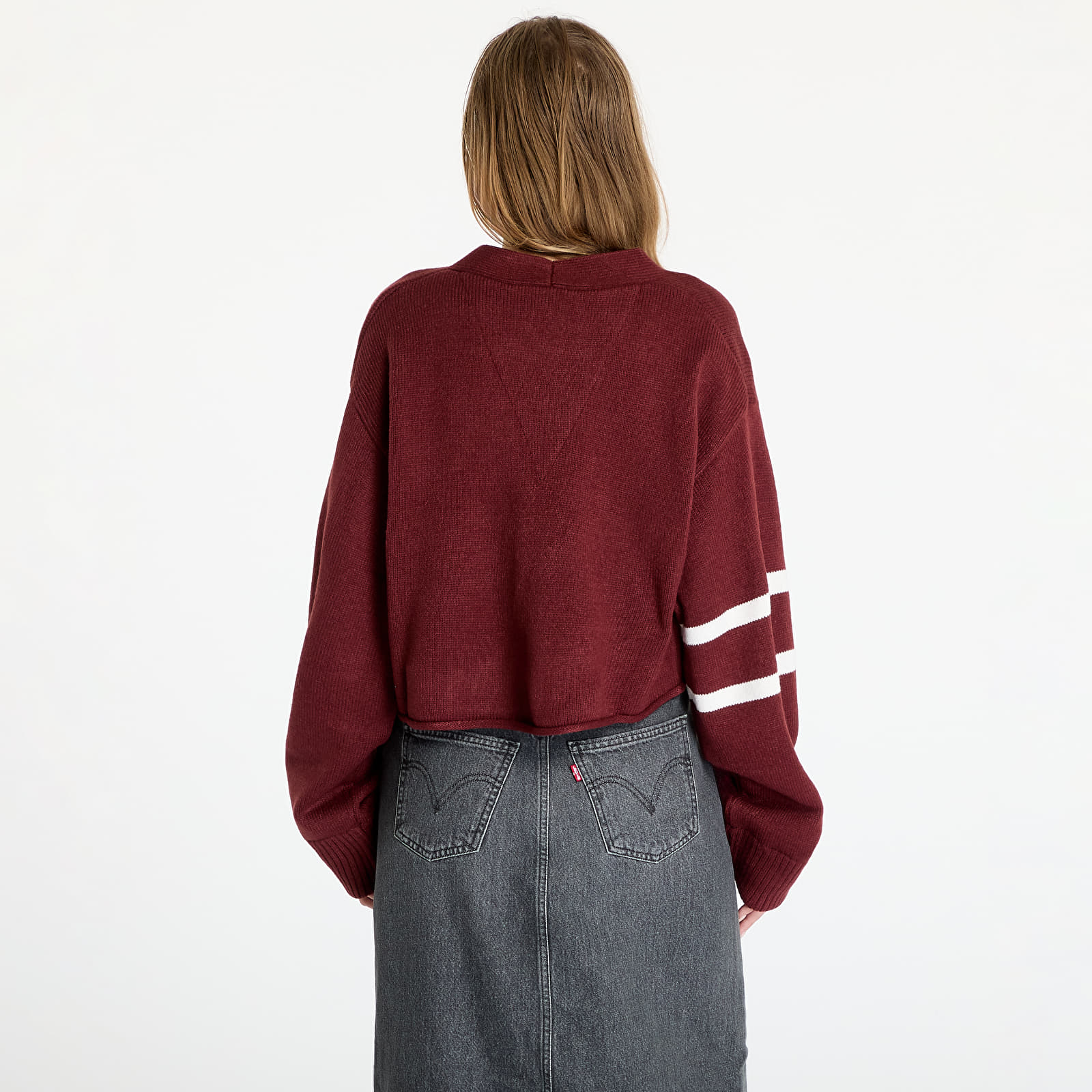 Puloveri Nike x YOON Women's Cardigan Dark Team Red/ Phantom