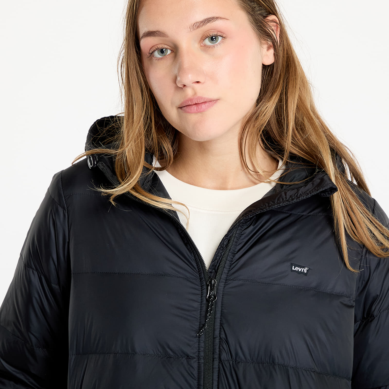Jacken für Frauen Levi's® Polly Midi Puffer Black