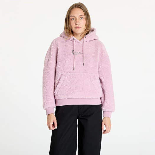 Φούτερ Karl Kani Metal Signature Teddy Os Hoodie Rose