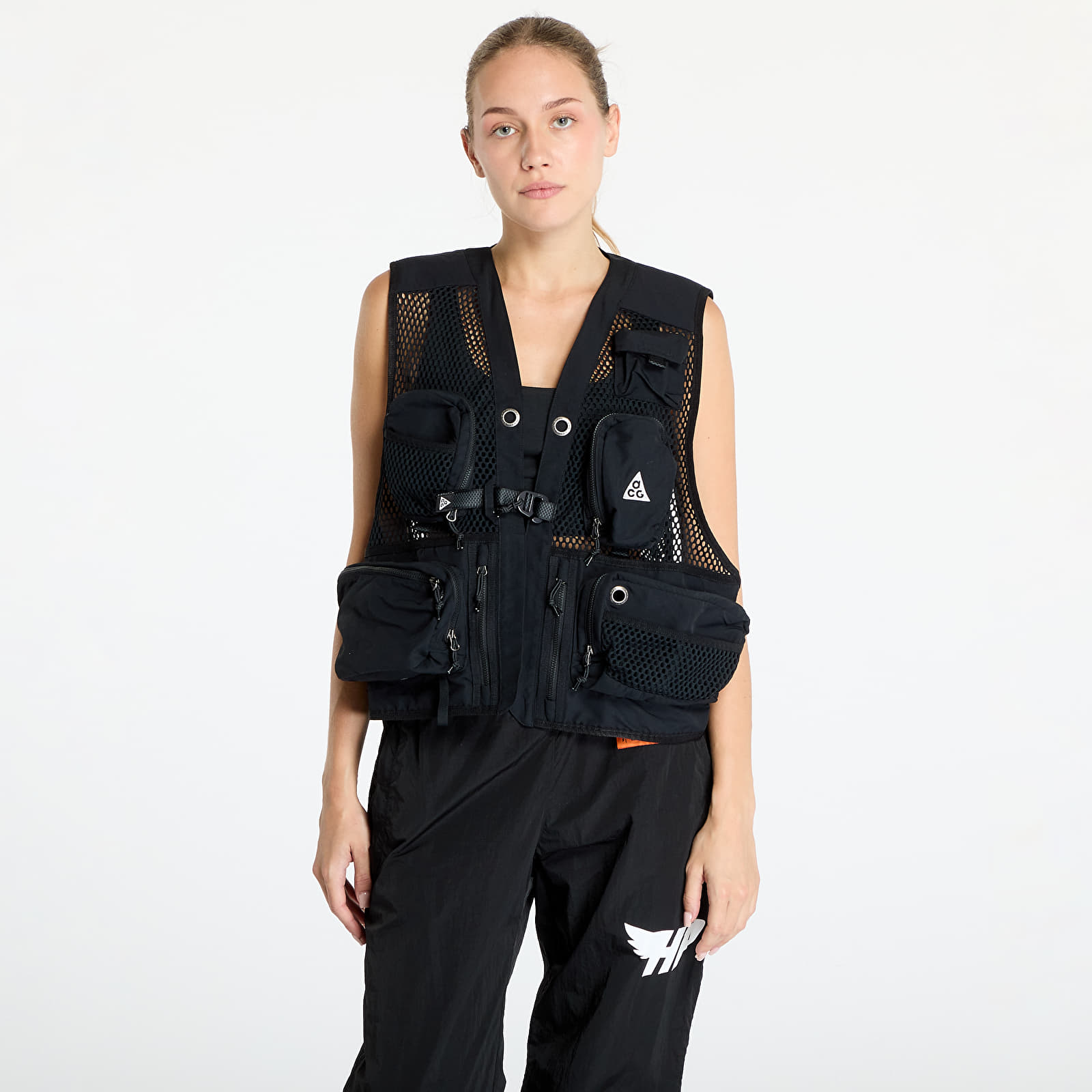 Kamizelki męskie Nike ACG Buttles Vest UNISEX Black/ Summit White/ Summit White
