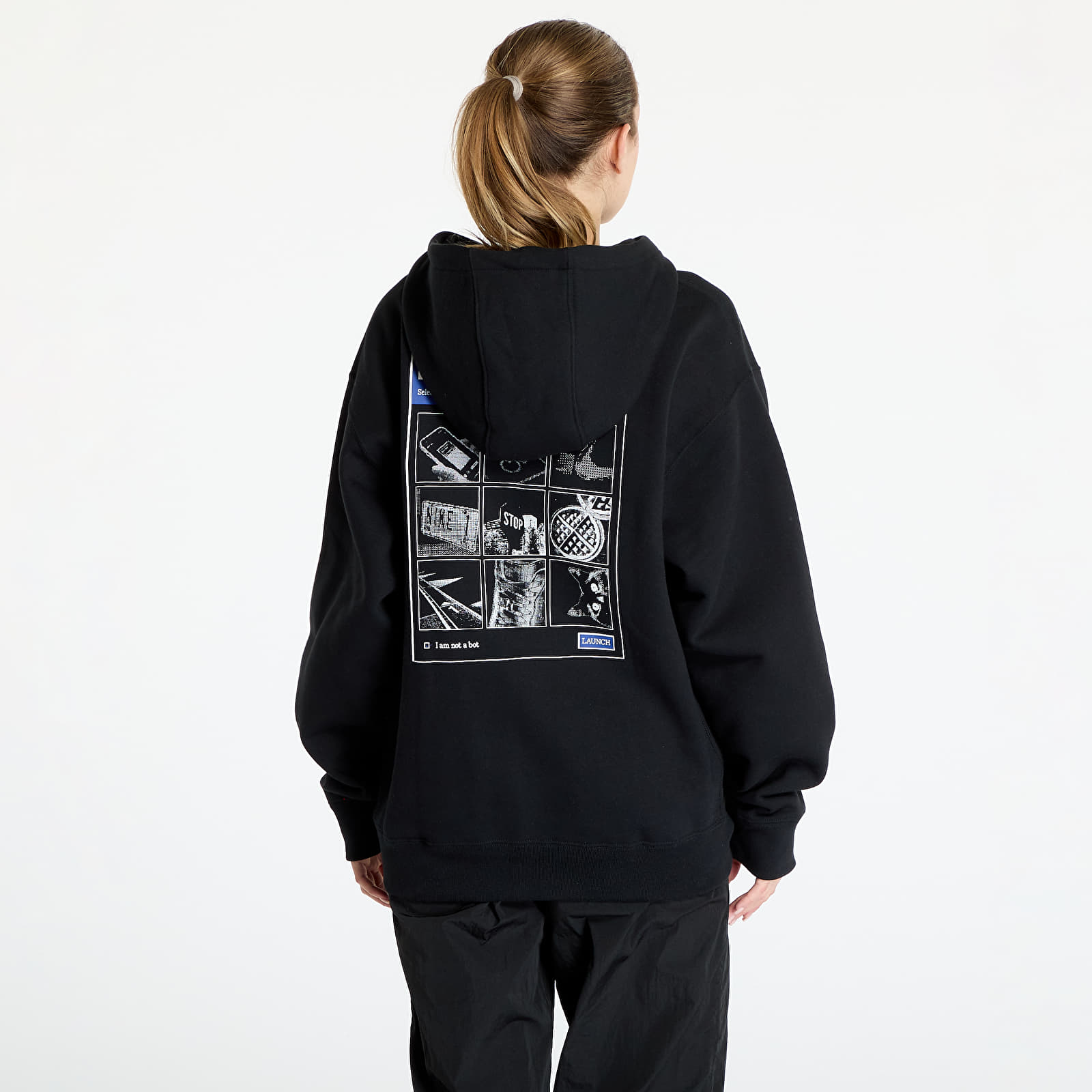 Miesten collegepaidat Nike Men's Hoodie UNISEX Black