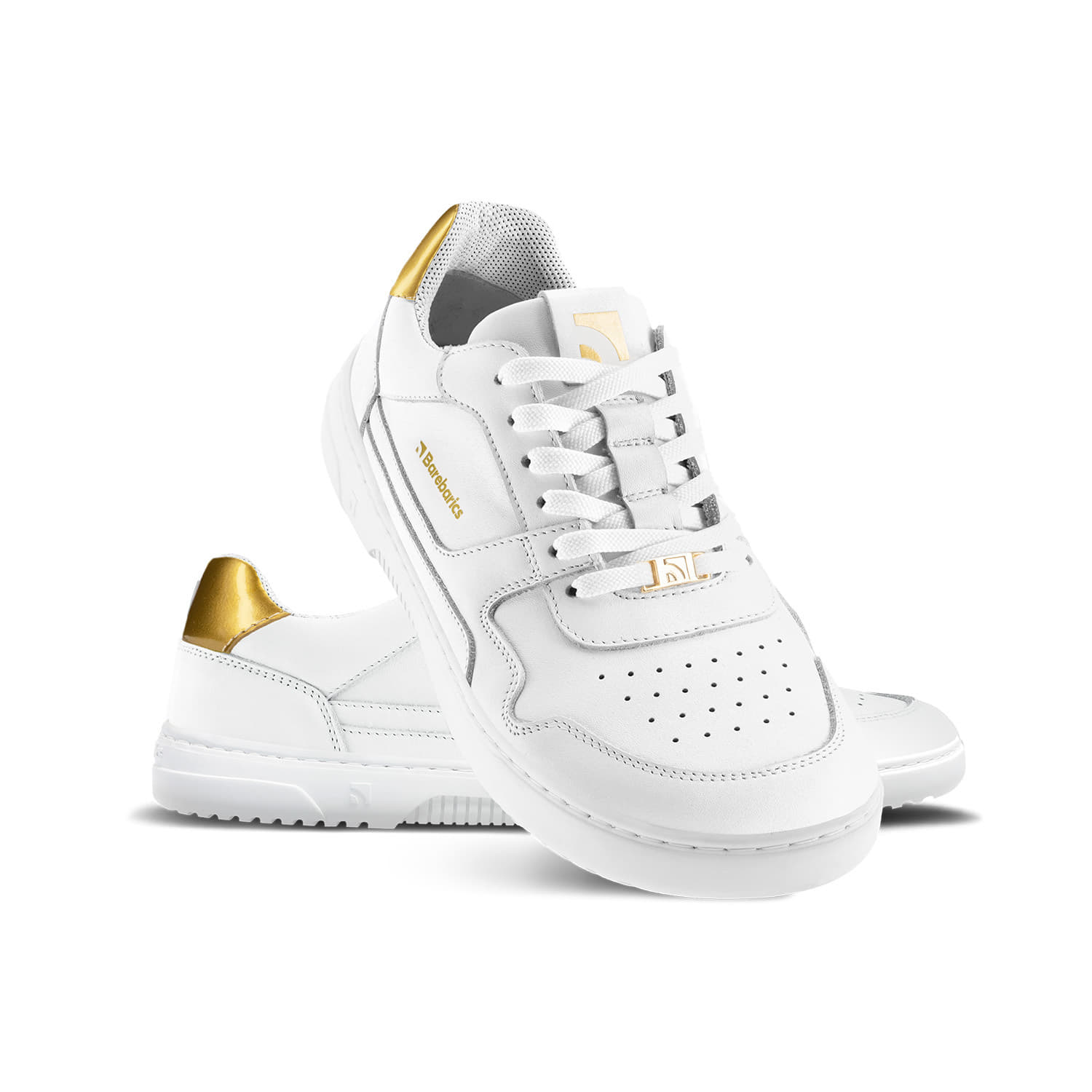 Shoes Barebarics Zing White & Gold