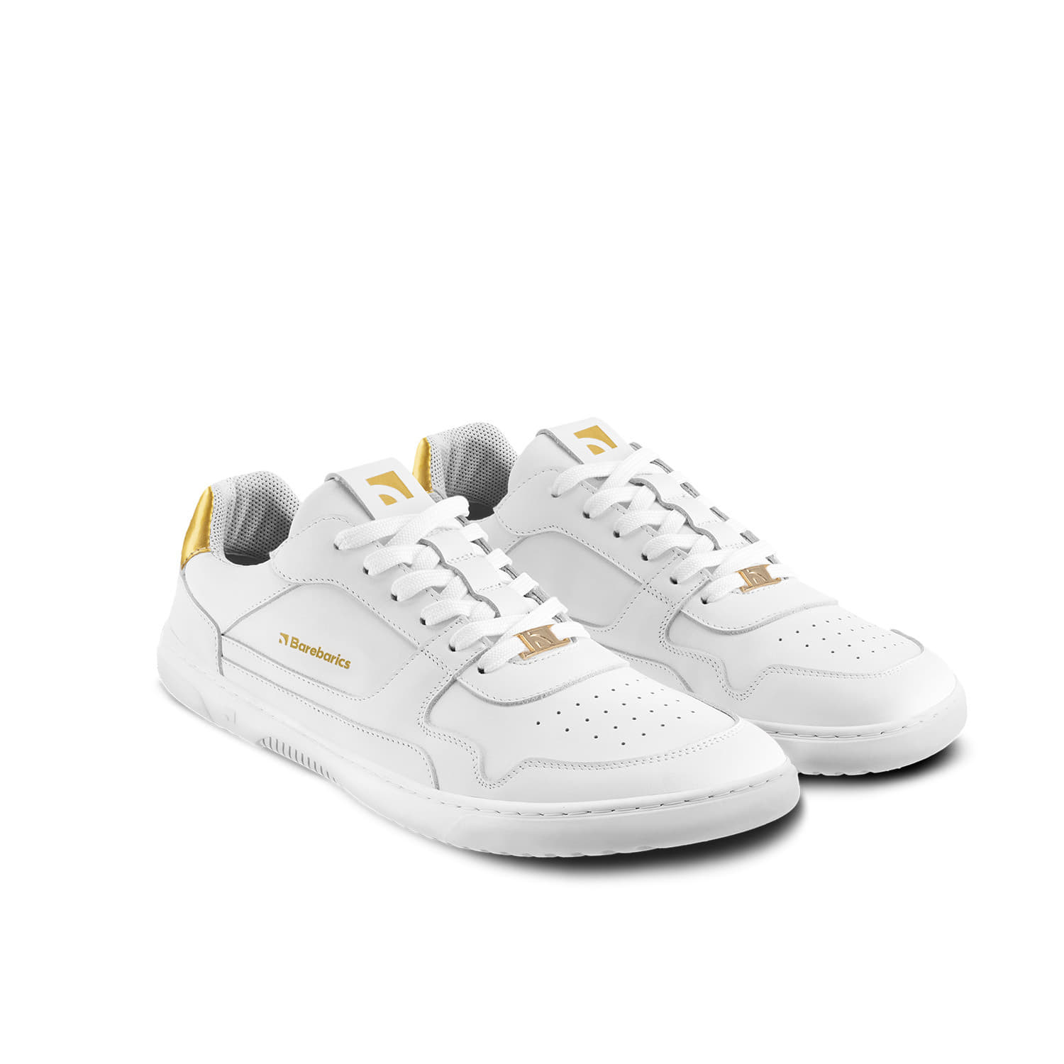 Shoes Barebarics Zing White & Gold