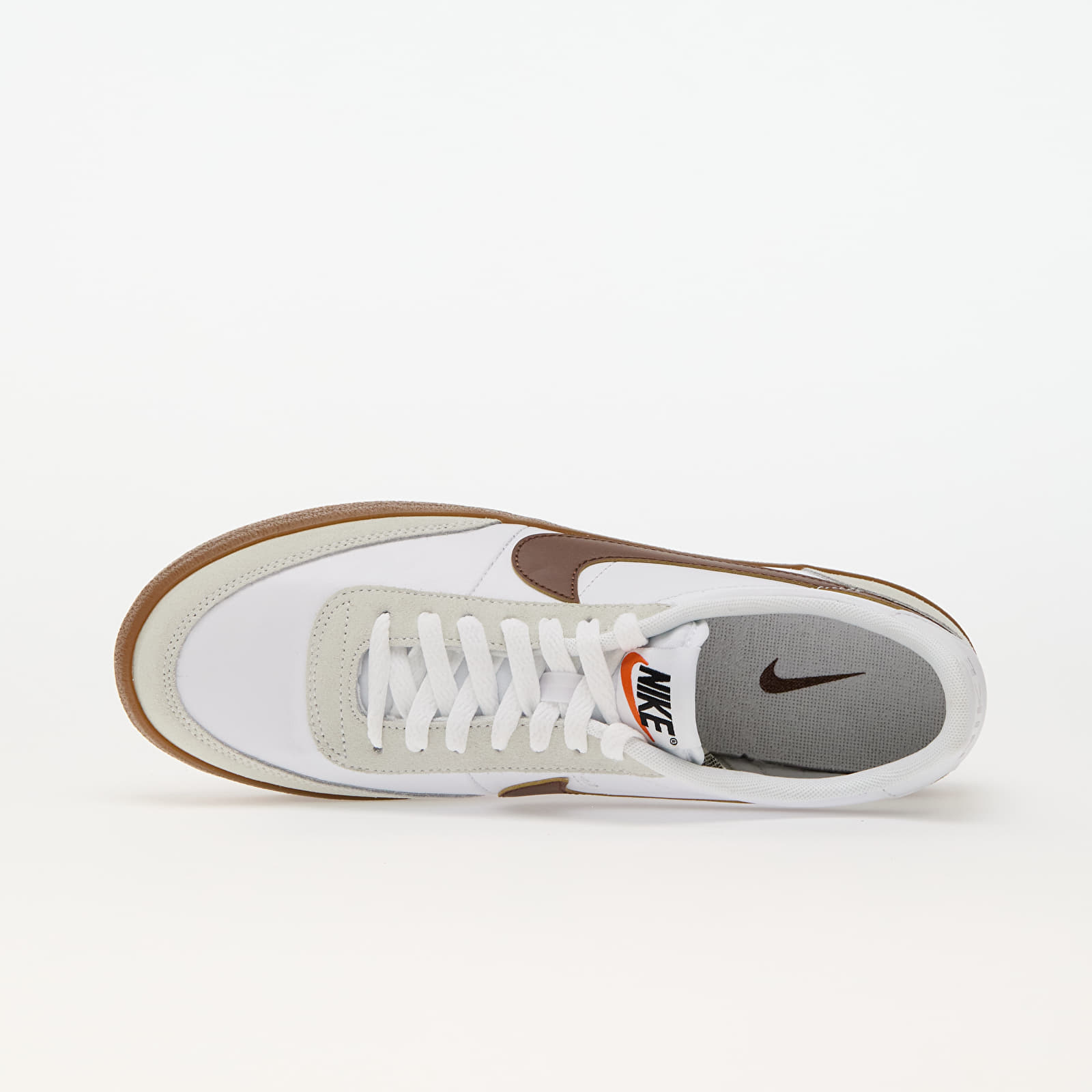 Men's sneakers and shoes Nike Killshot 2 Leather White/ Cacao Wow-Gum Med Brown-Black