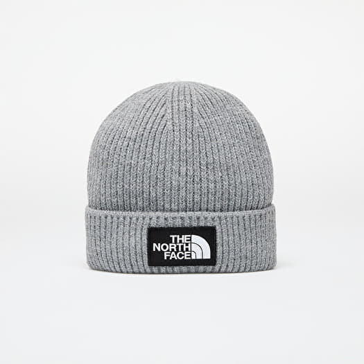Καπέλο The North Face Tnf Logo Box Cuffed Beanie Short Tnf Medium Grey Heather