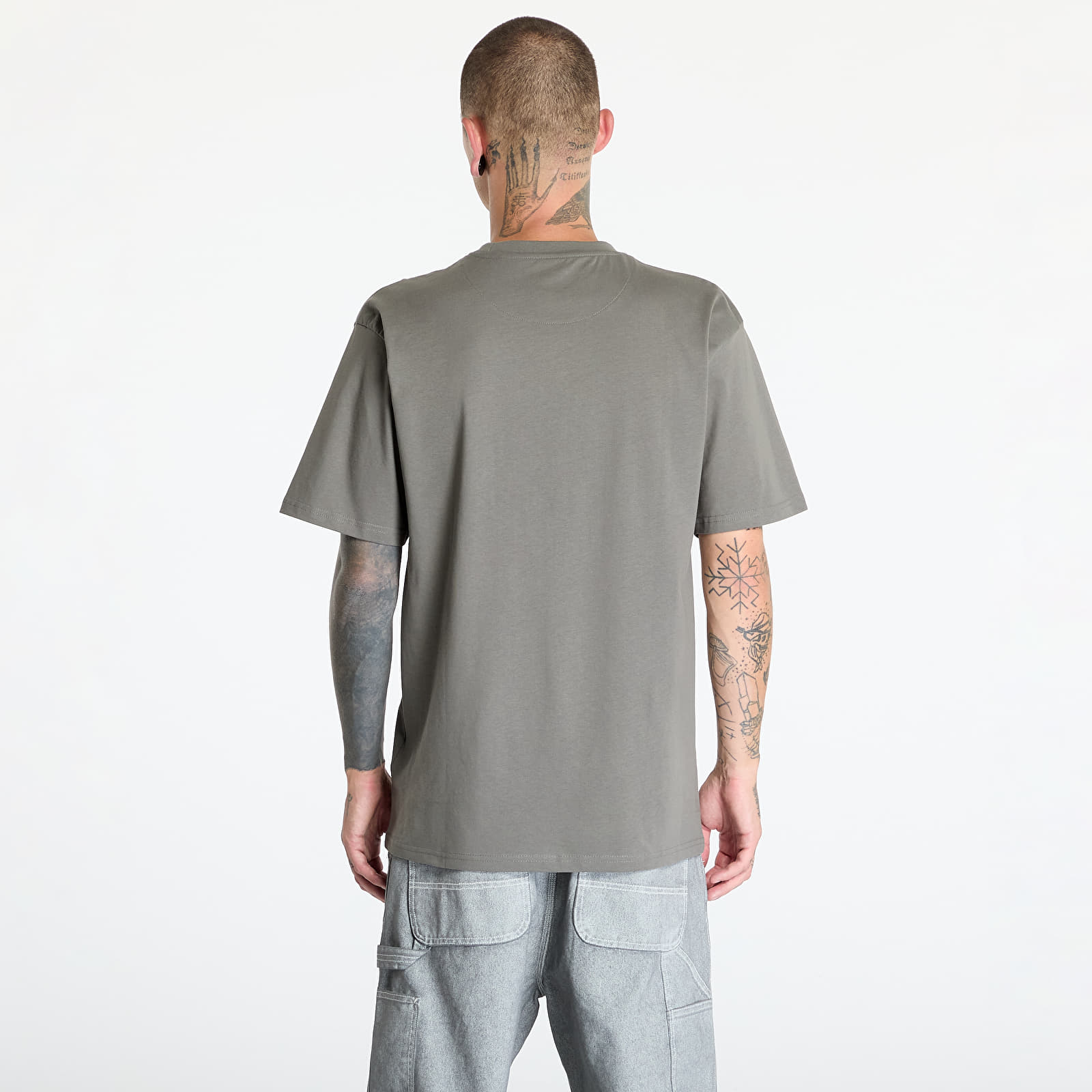 Majice Karl Kani Small Signature Essential Tee Anthracite