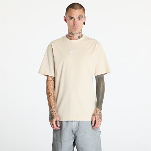 Μπλουζάκι Karl Kani Small Signature Essential Tee Light Sand
