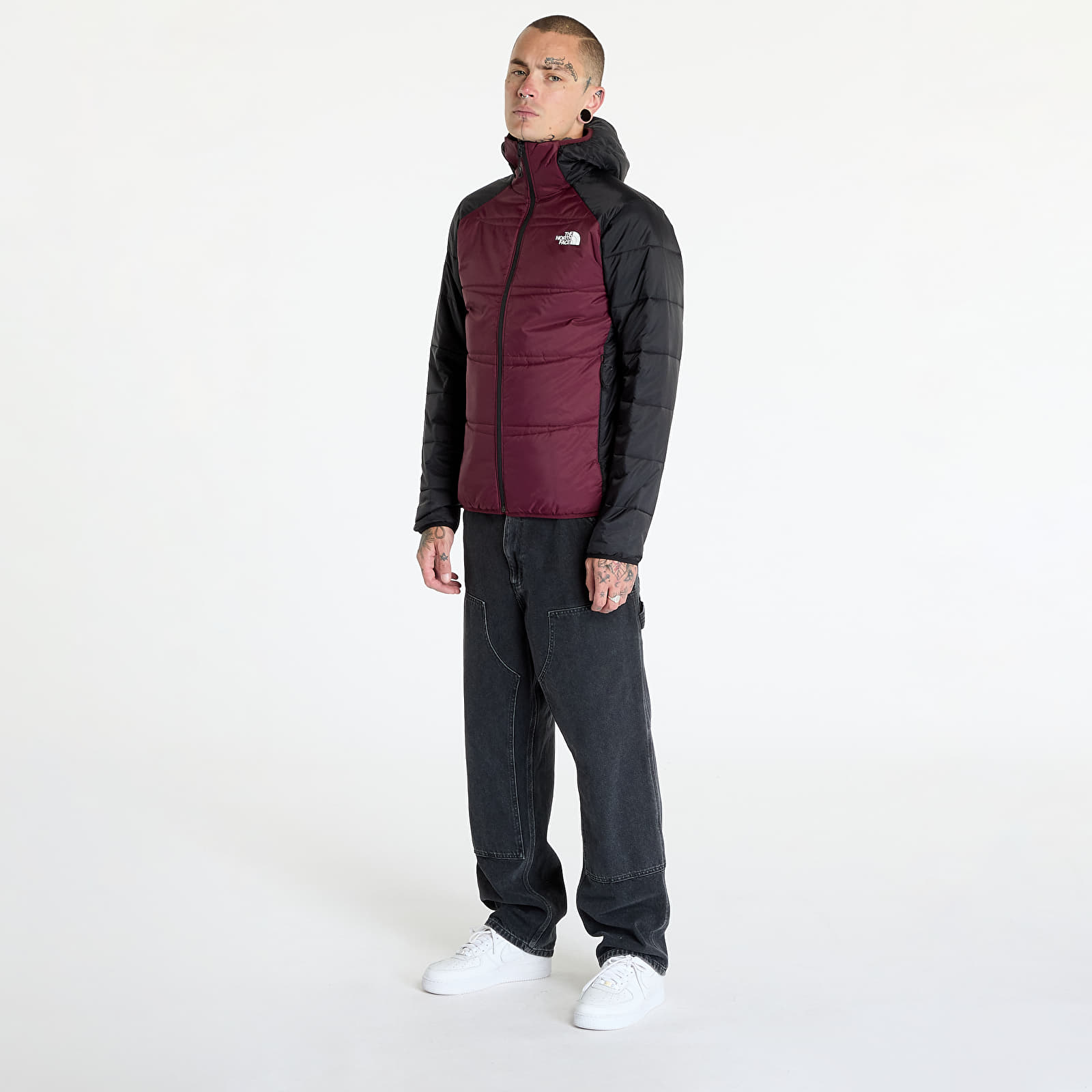 Kurtki The North Face M Quest Synthetic Jacket Alpine Plum/ Tnf Black