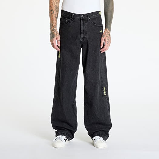 Men s jeans adidas Adilenium Season 2 Moto Denim Pant Black Queens