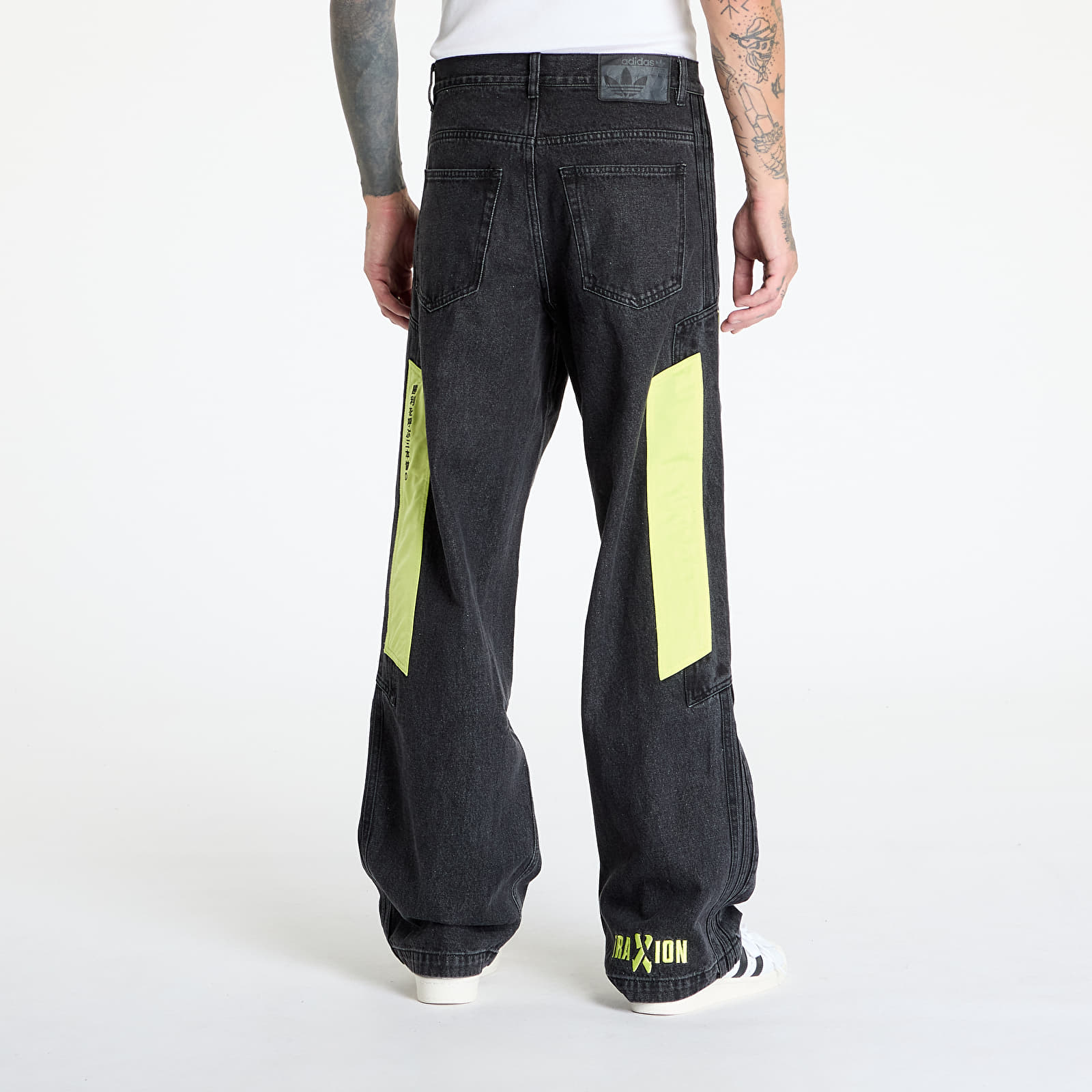 Dżinsy męskie adidas Adilenium Season 2 Moto Denim Pant Black