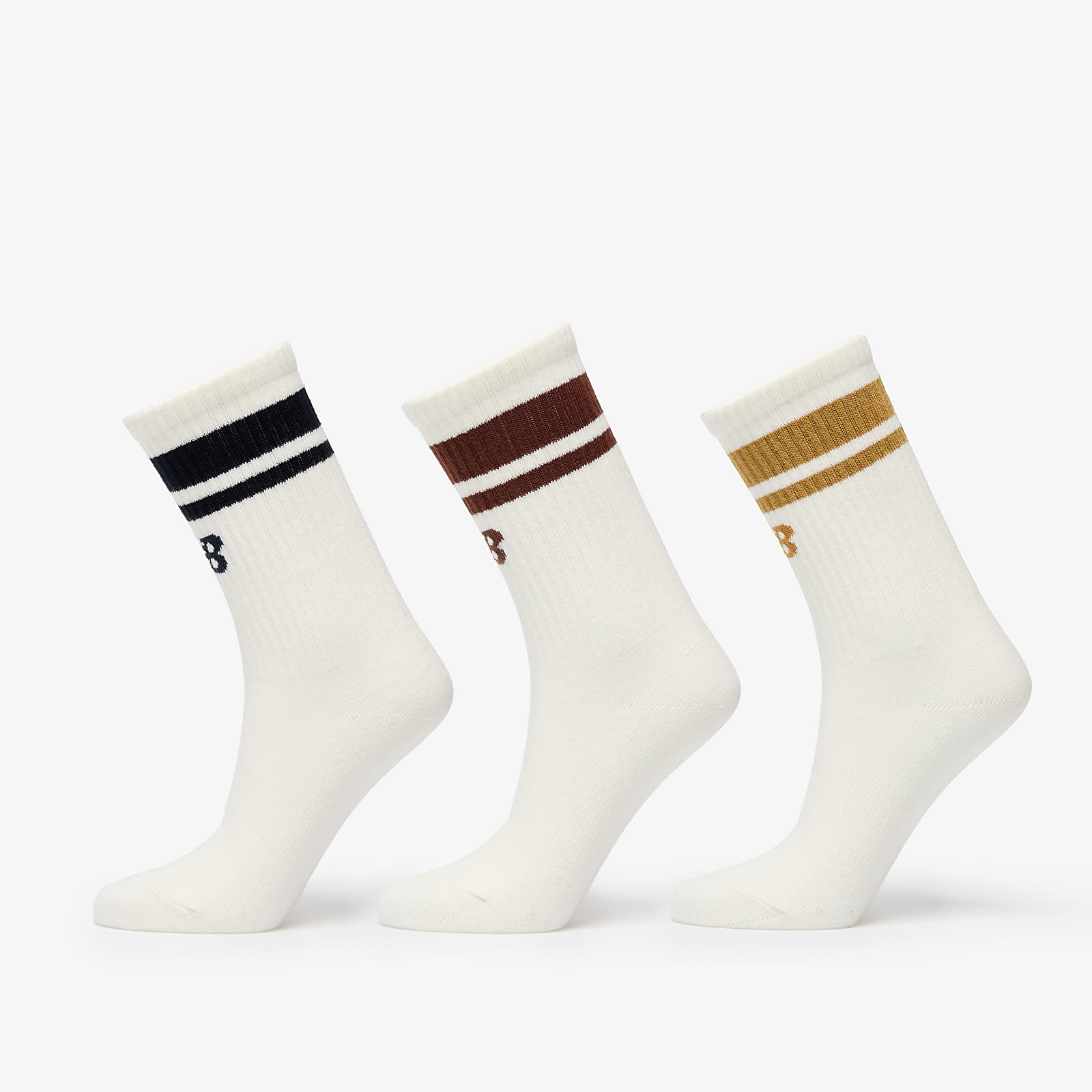 Men's socks New Balance Essentials Line Midcalf Socks 3-Pack Sea Salt