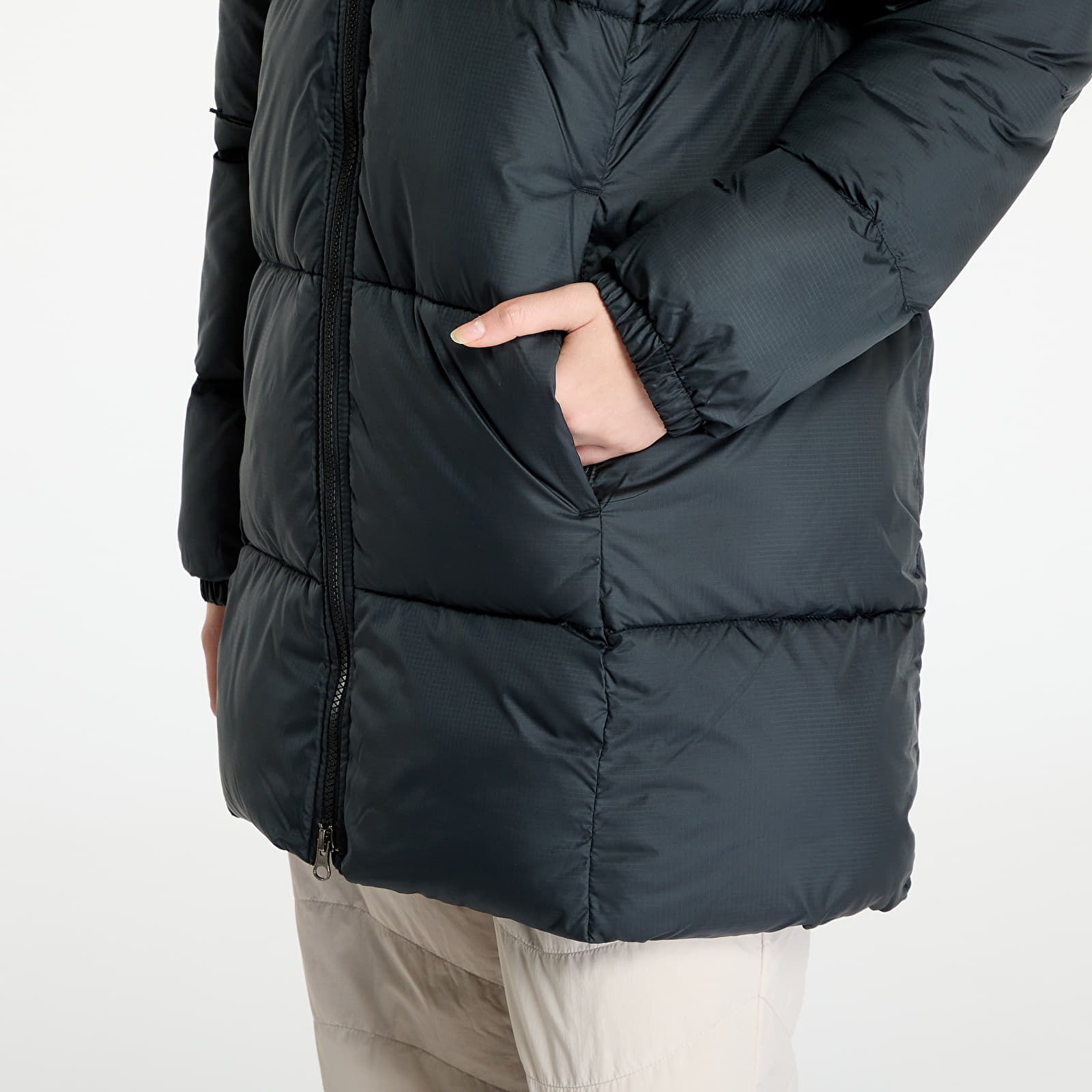 Kurtki damskie Columbia Puffect™ II Mid Hooded Jacket Black