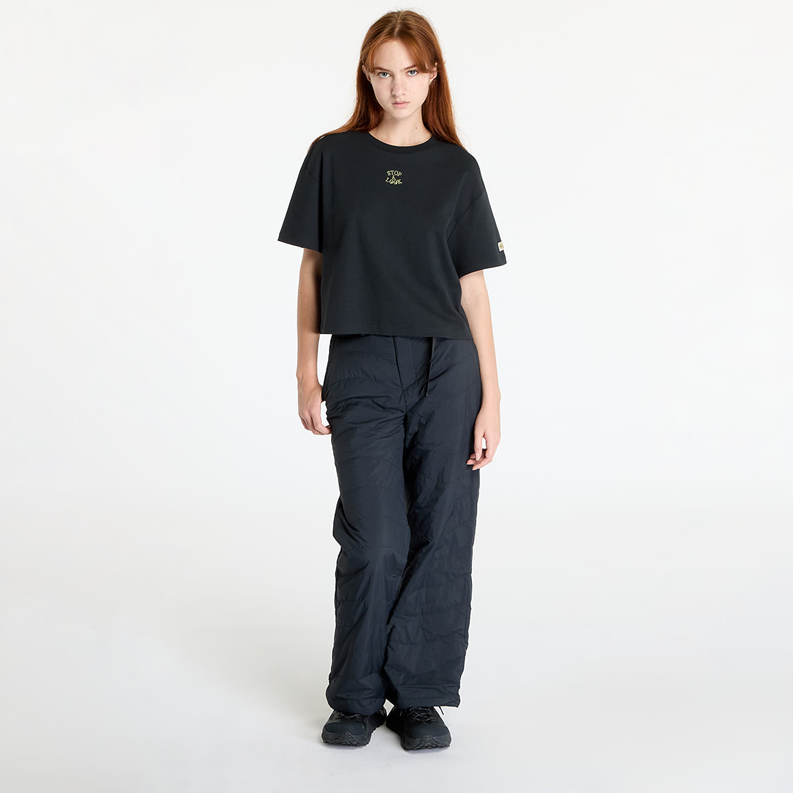 Women's T-shirts Columbia Wallowa™ Cropped Graphic Tee Black