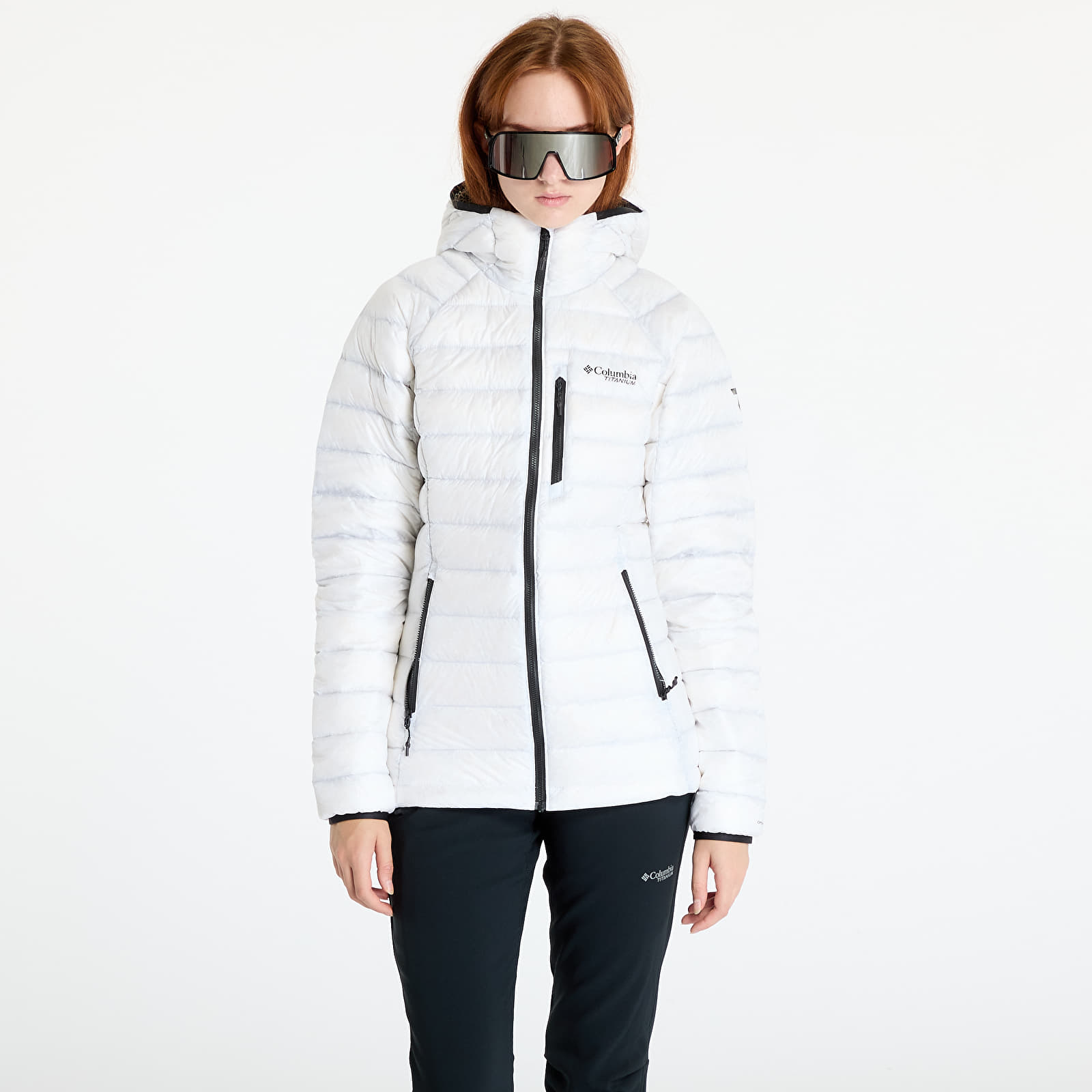 Women's jackets Columbia Arctic Crest™ Down Hooded Jacket White